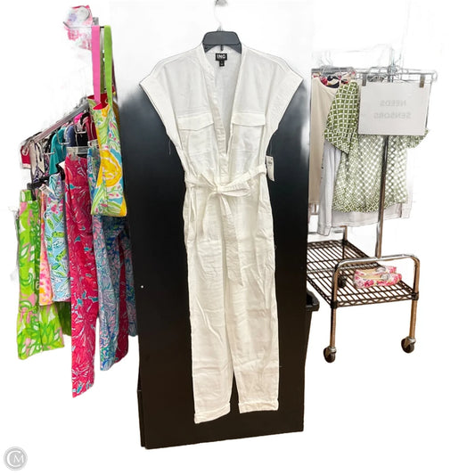 Jumpsuit By Inc In White, Size: S