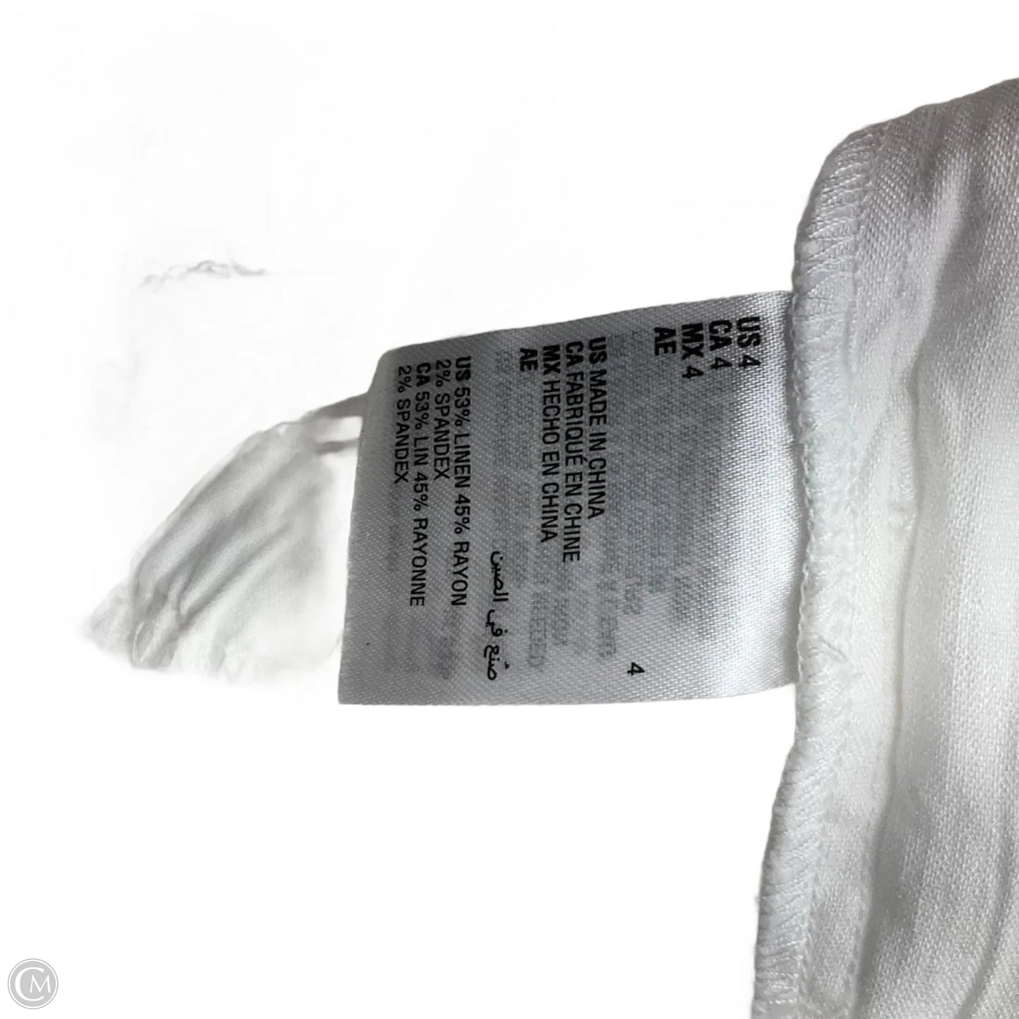 Jumpsuit By Inc In White, Size: S