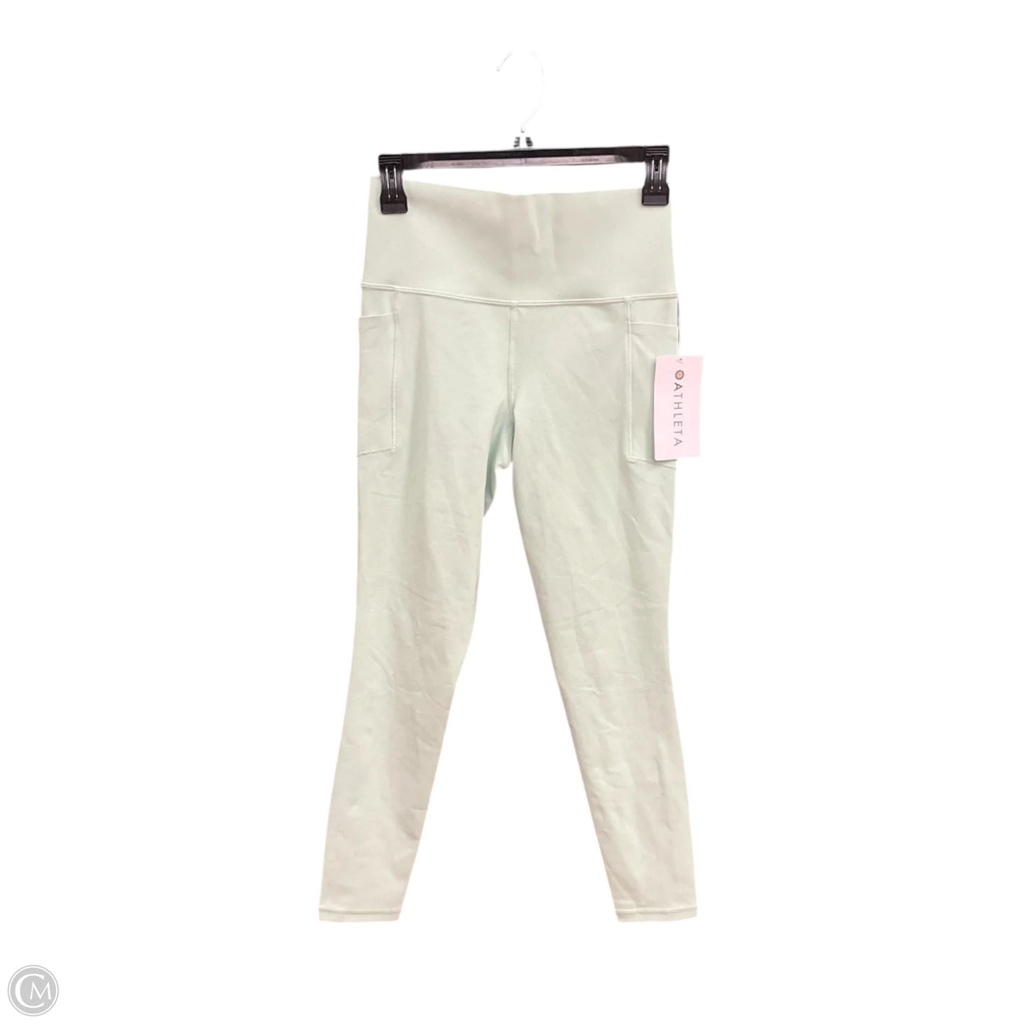 Athletic Leggings By Athleta In Green, Size: S