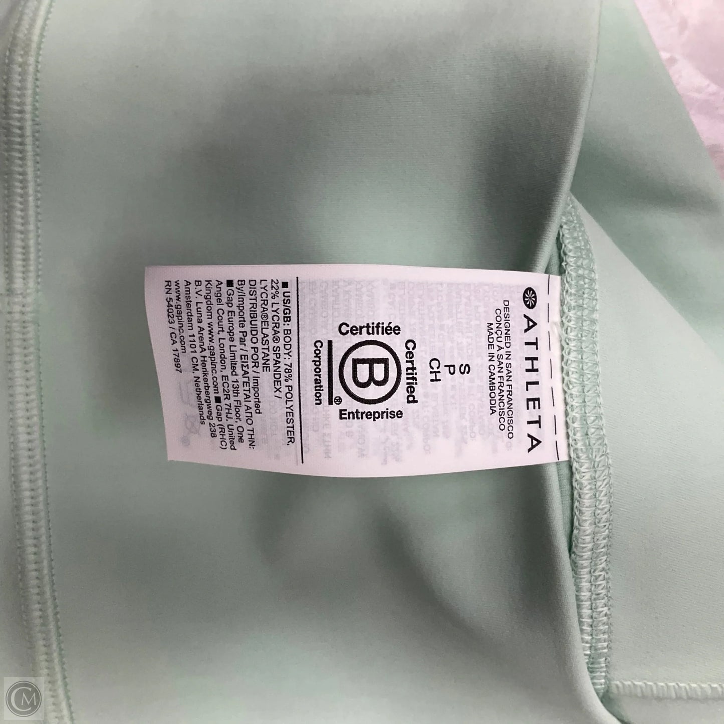 Athletic Leggings By Athleta In Green, Size: S