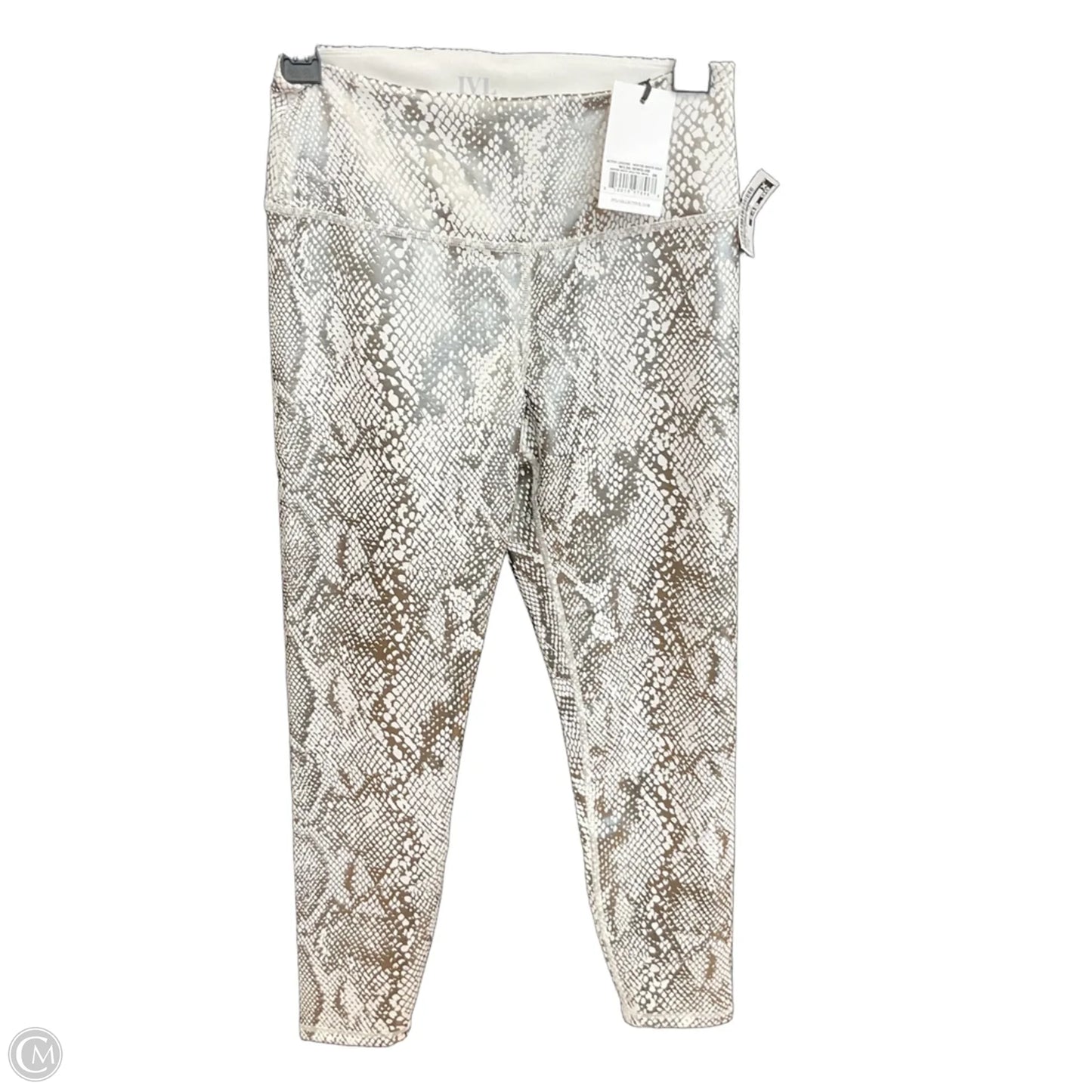 Athletic Pants 2pc By Ivl Collective In Animal Print, Size: M