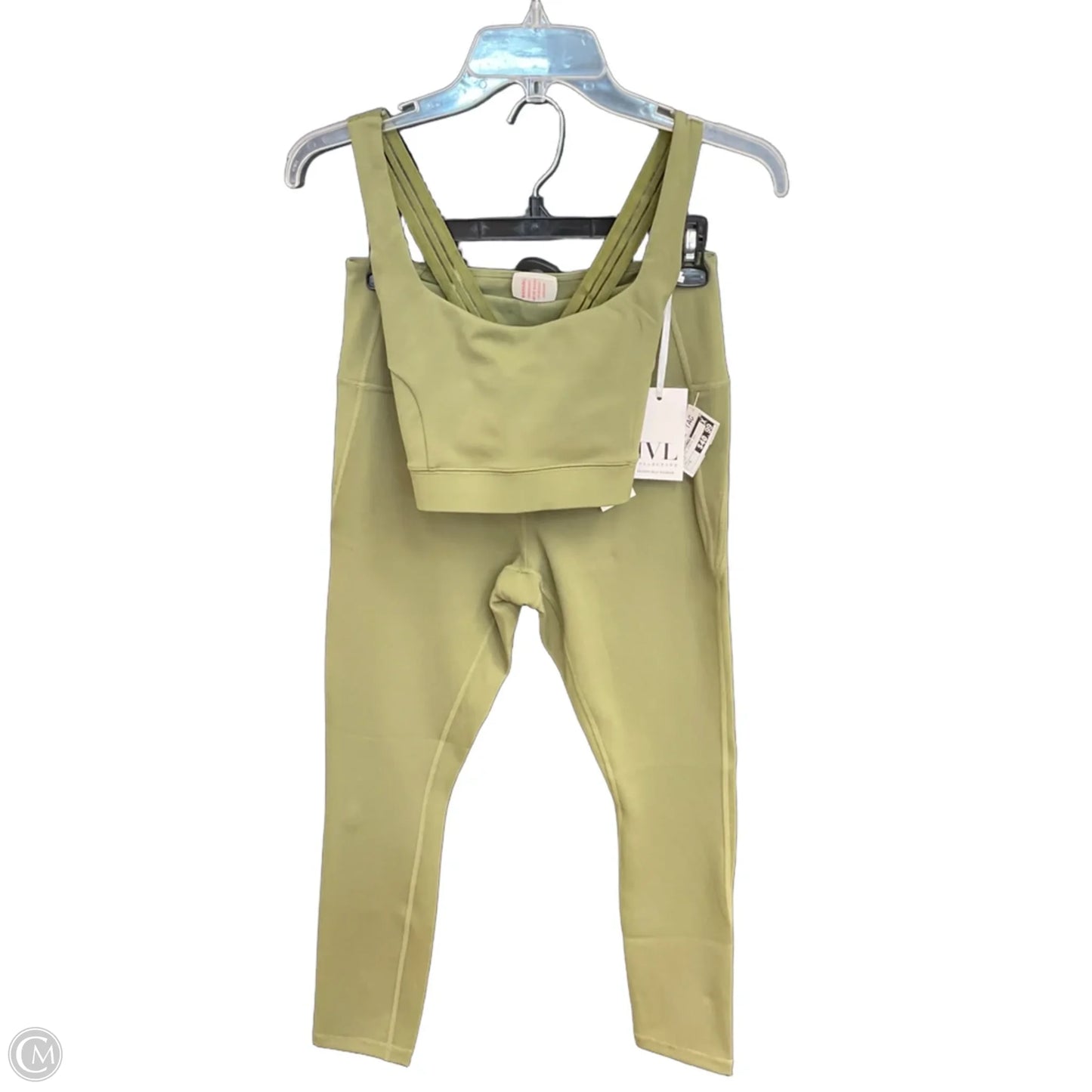 Athletic Pants 2pc By Ivl Collective In Green, Size: M
