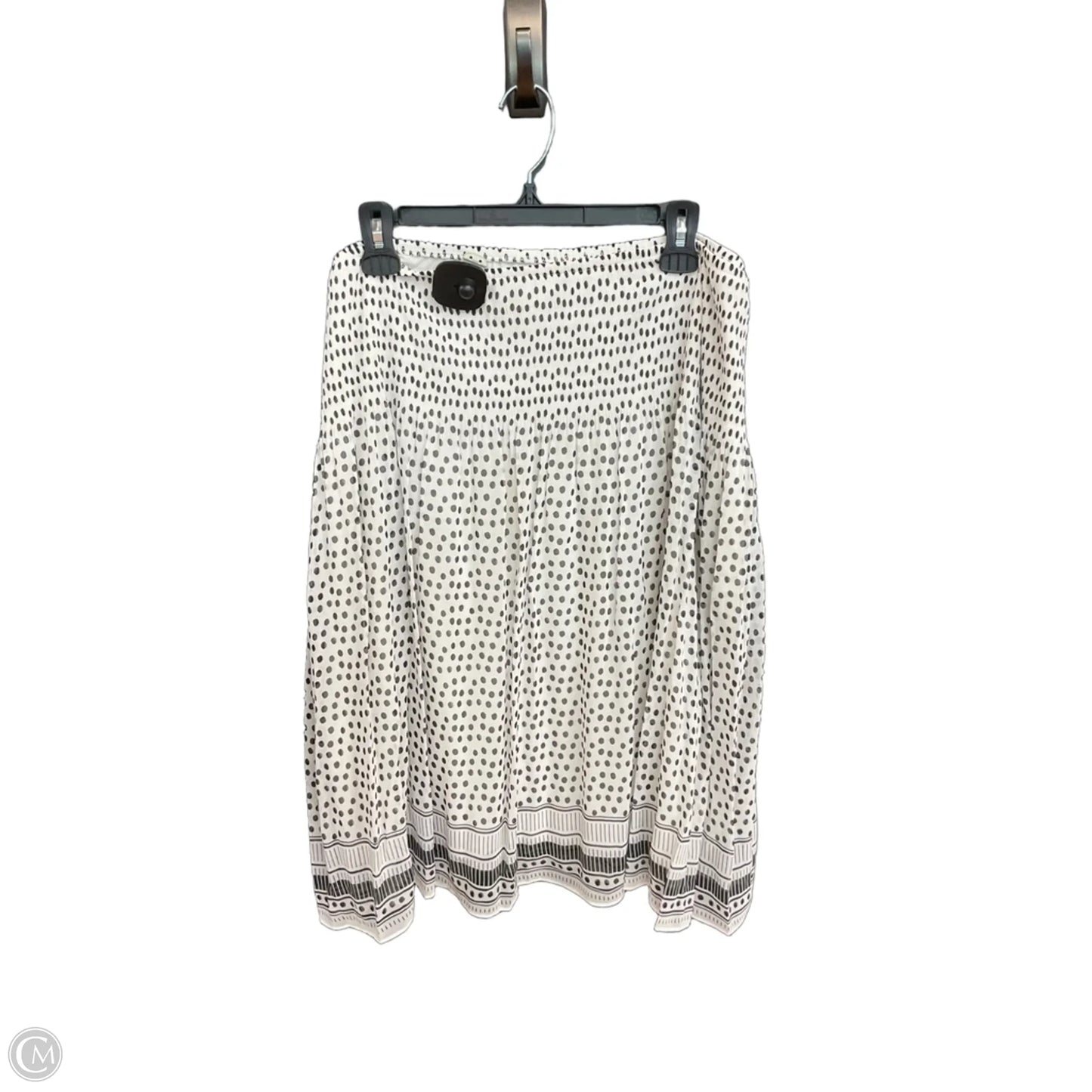 Skirt Midi By Max Studio In Black & White, Size: 3x