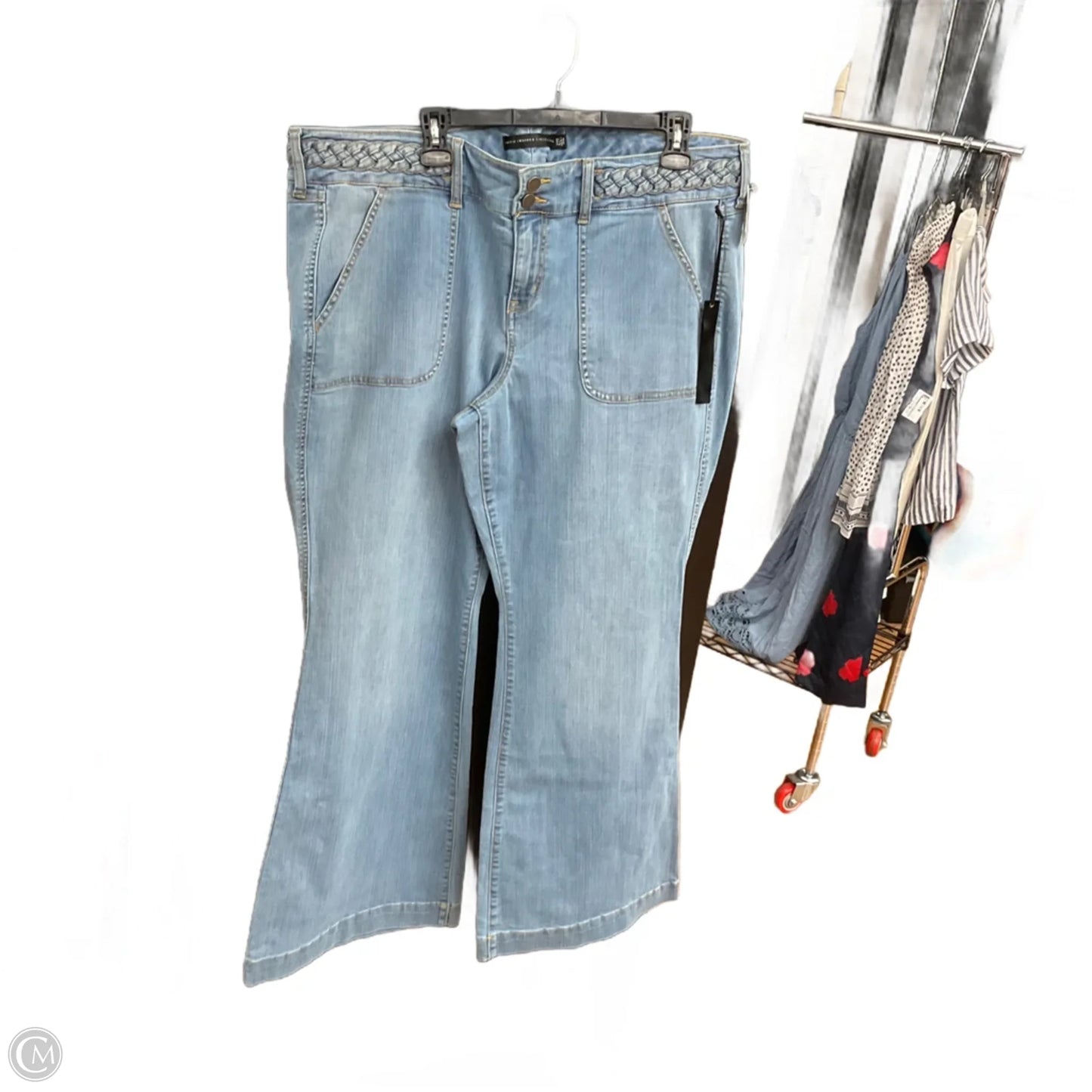 Jeans Boot Cut By Torrid In Blue Denim, Size: 22