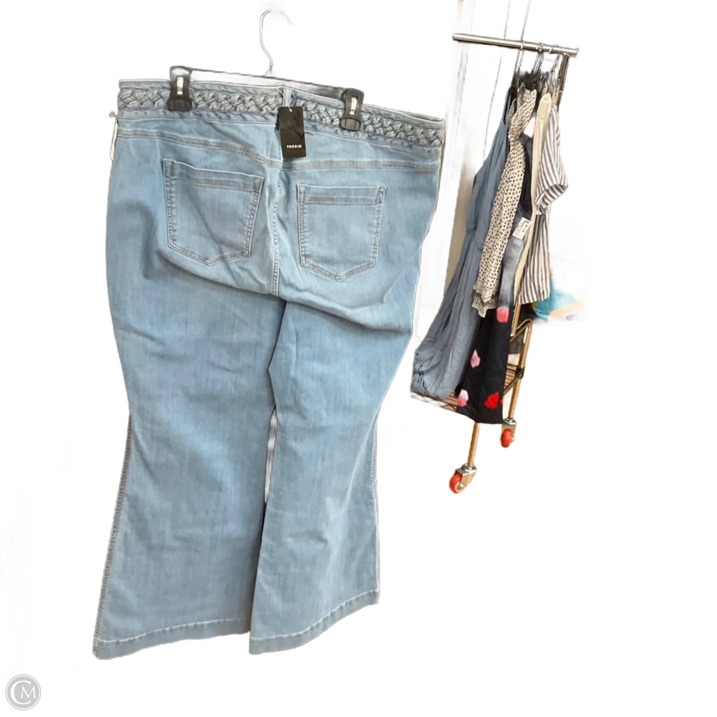 Jeans Boot Cut By Torrid In Blue Denim, Size: 22