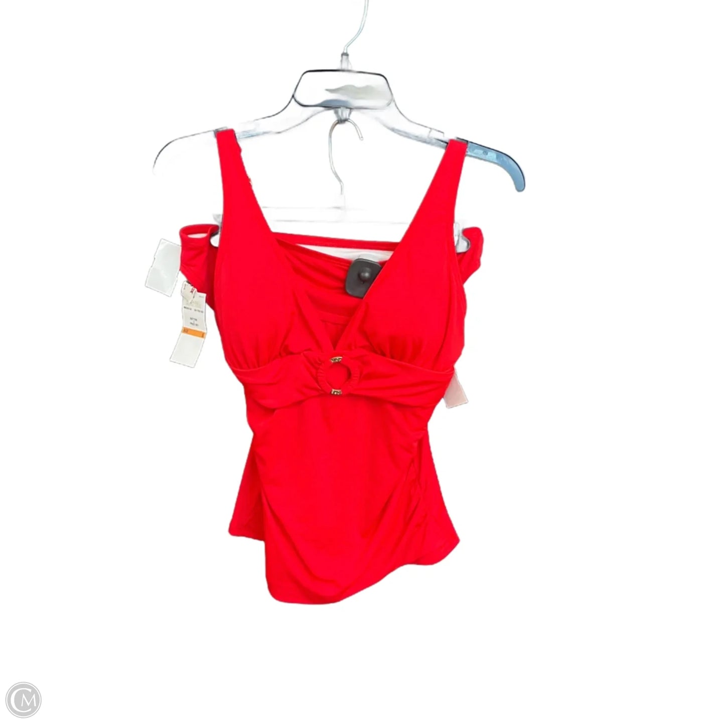 Swimsuit 2pc By Michael By Michael Kors In Red, Size: S