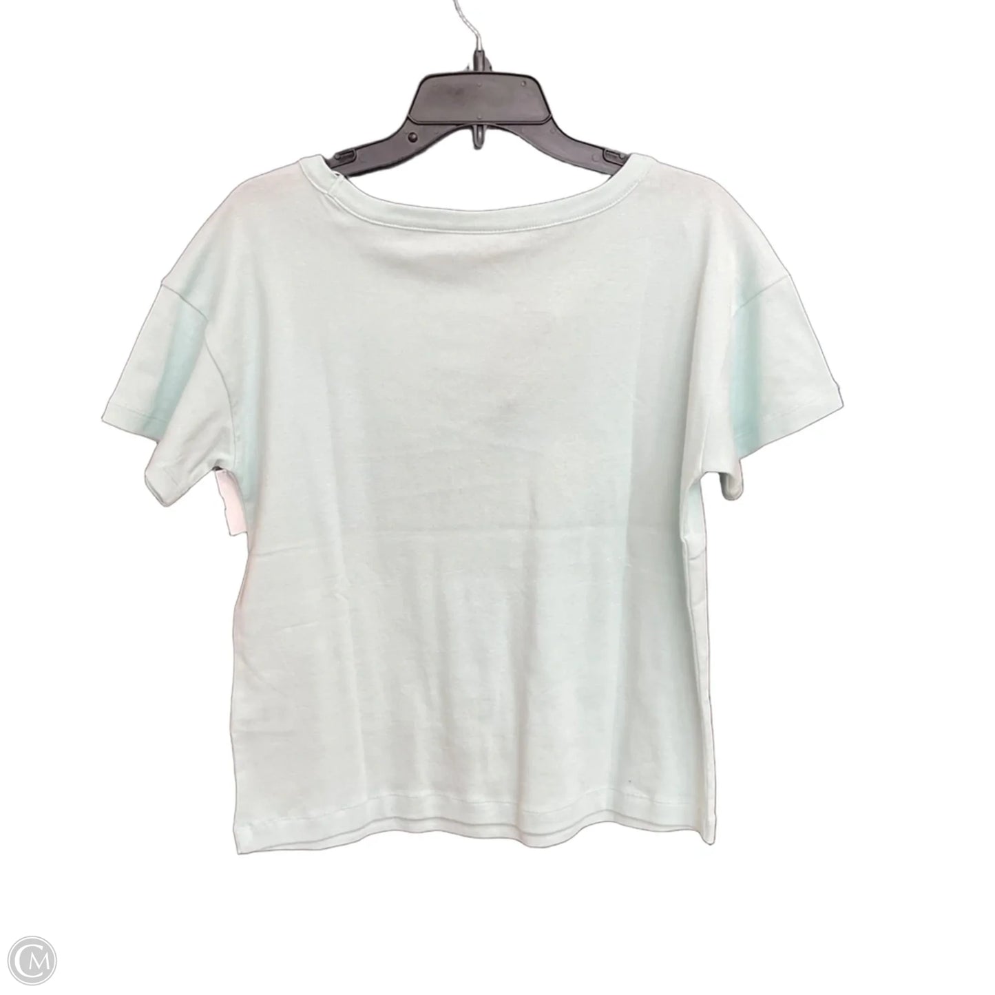 Top Short Sleeve By Style And Co Collection Women In Teal, Size: Lp