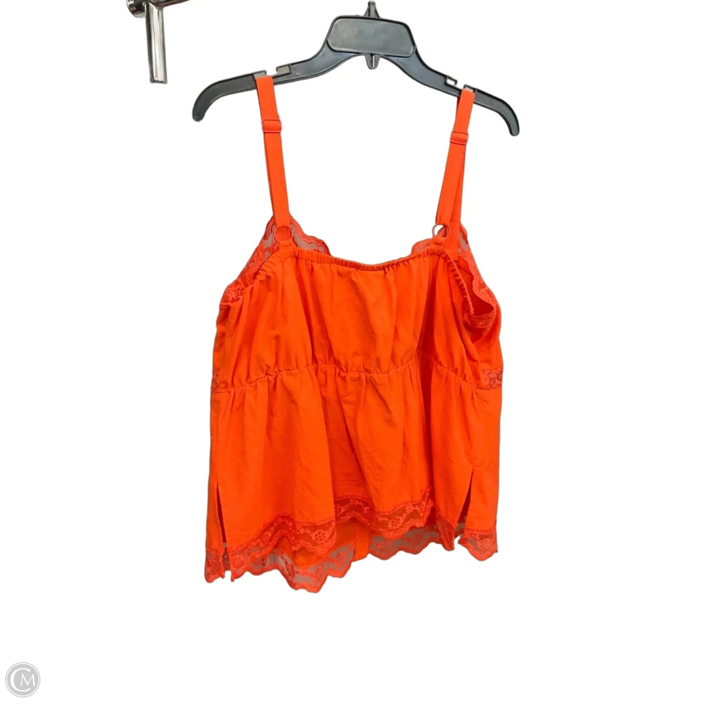 Top Sleeveless By Torrid In Orange, Size: L