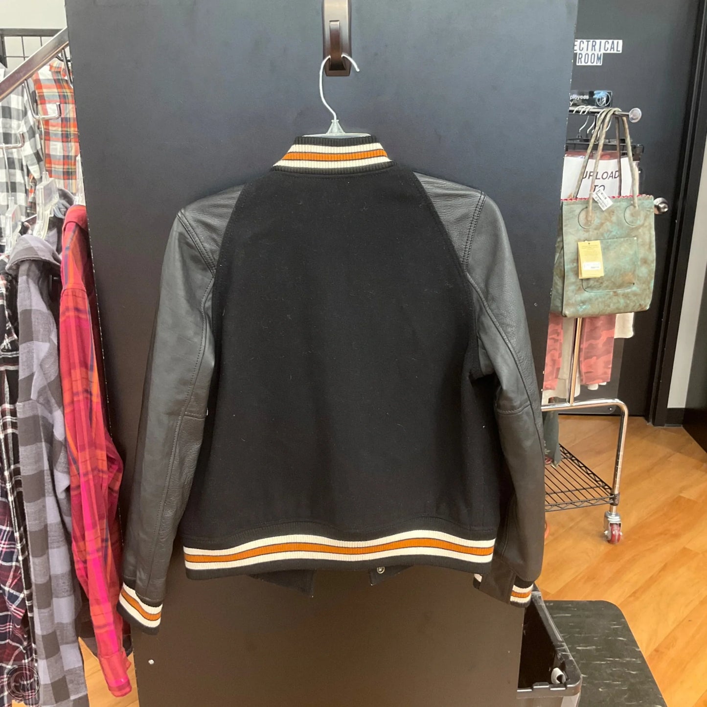 Jacket Designer By Coach In Black, Size: M