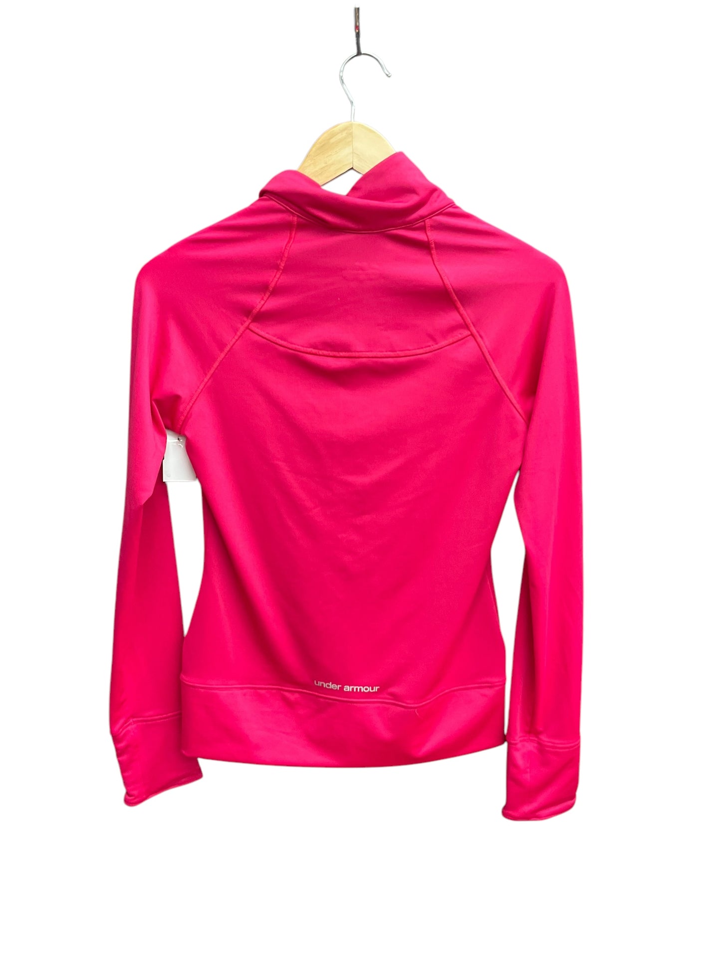 Athletic Jacket By Under Armour In Hot Pink, Size: Xs