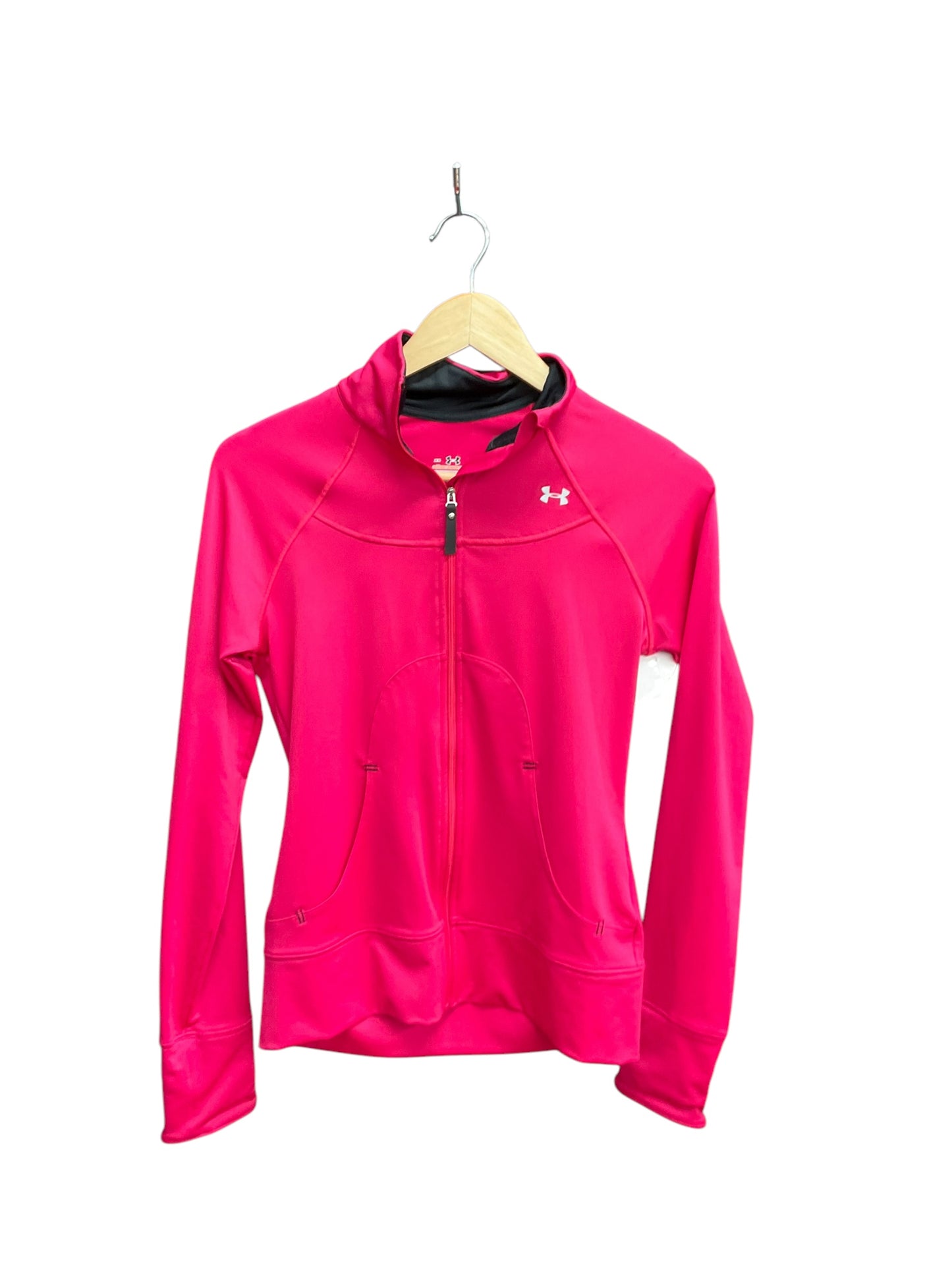 Athletic Jacket By Under Armour In Hot Pink, Size: Xs