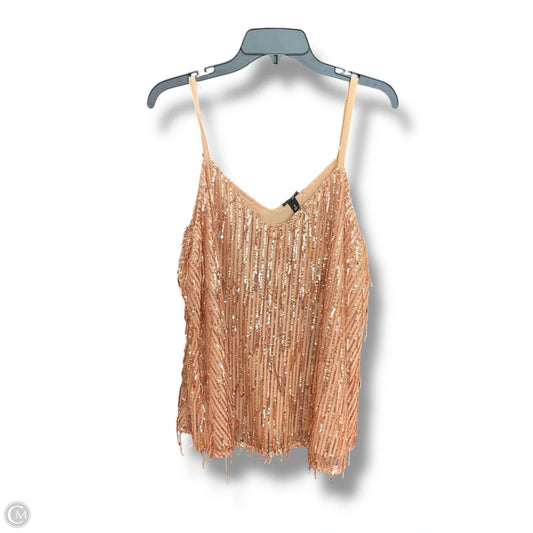 Top Sleeveless By Torrid In Rose Gold, Size: 2x