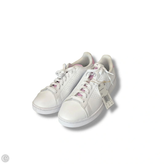 Shoes Athletic By Adidas In White, Size: 9
