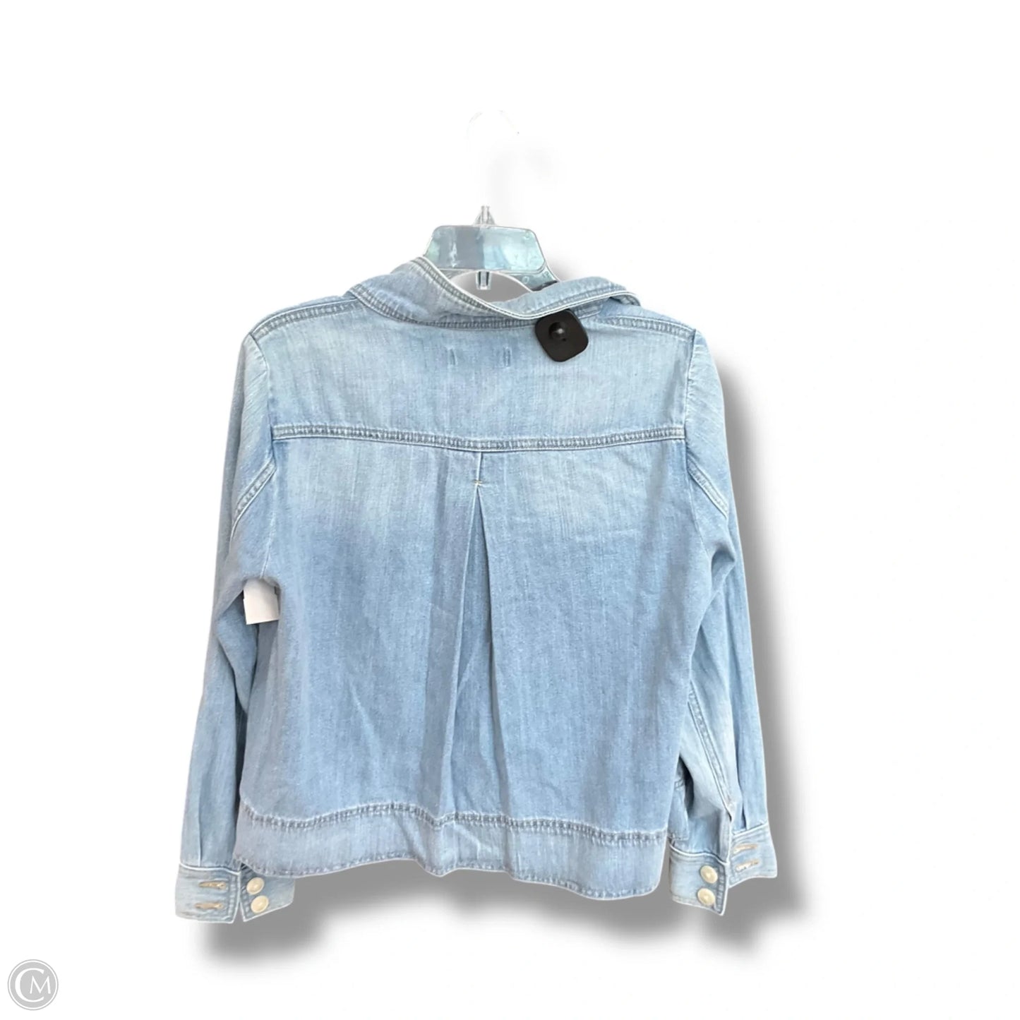 Jacket Denim By Loft In Blue Denim, Size: S