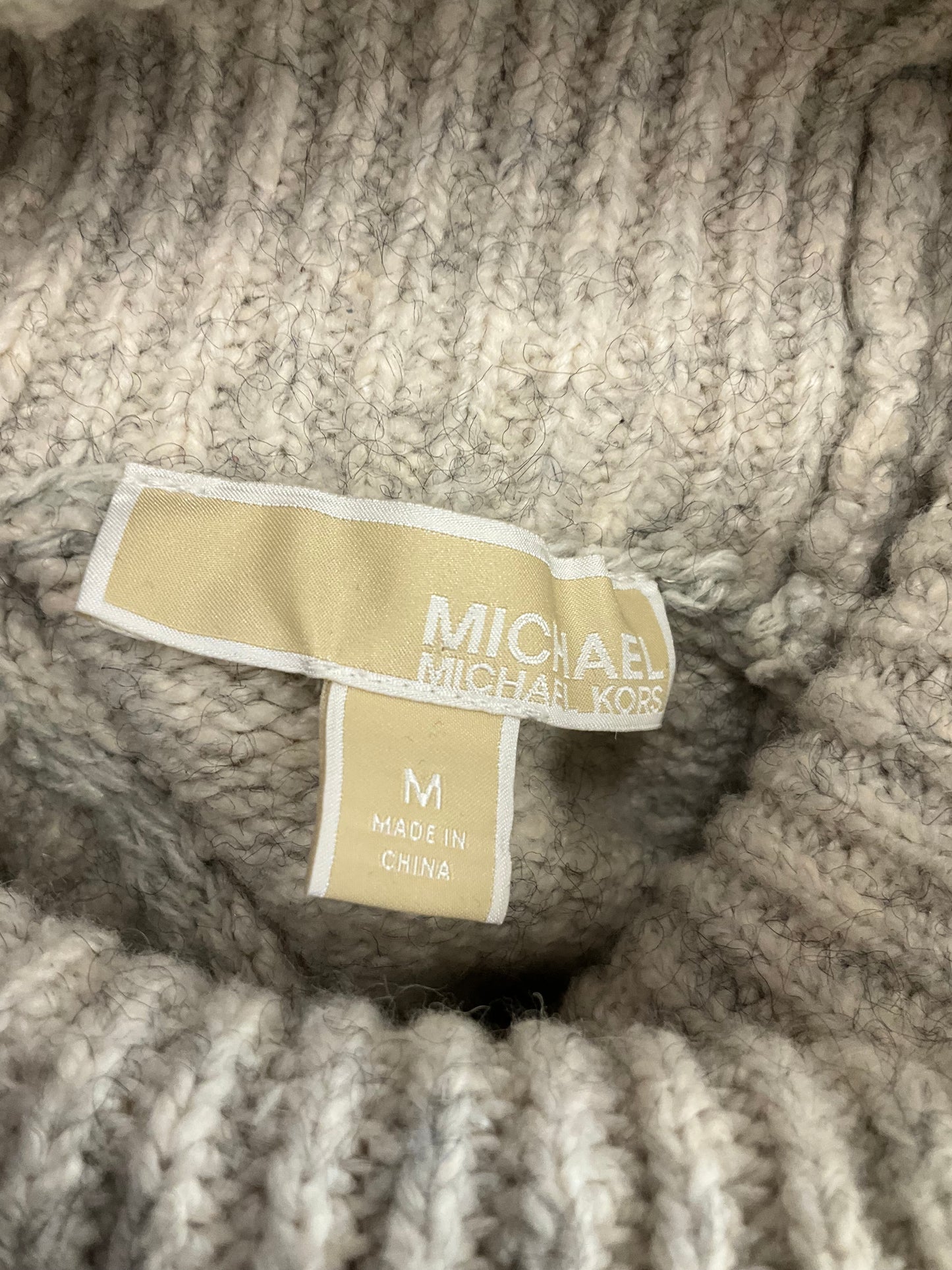 Sweater By Michael By Michael Kors In Grey, Size: M