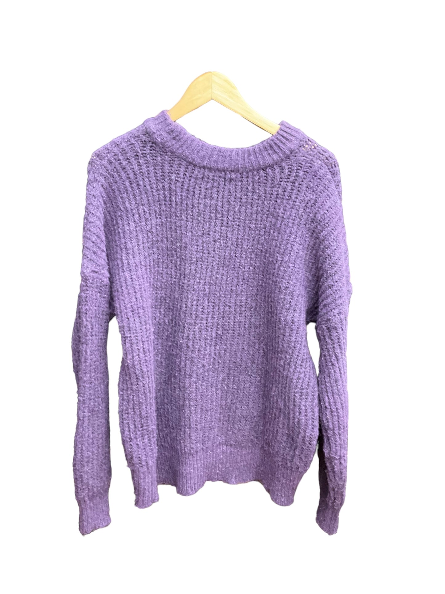 Sweater By Sonoma In Purple, Size: Xl