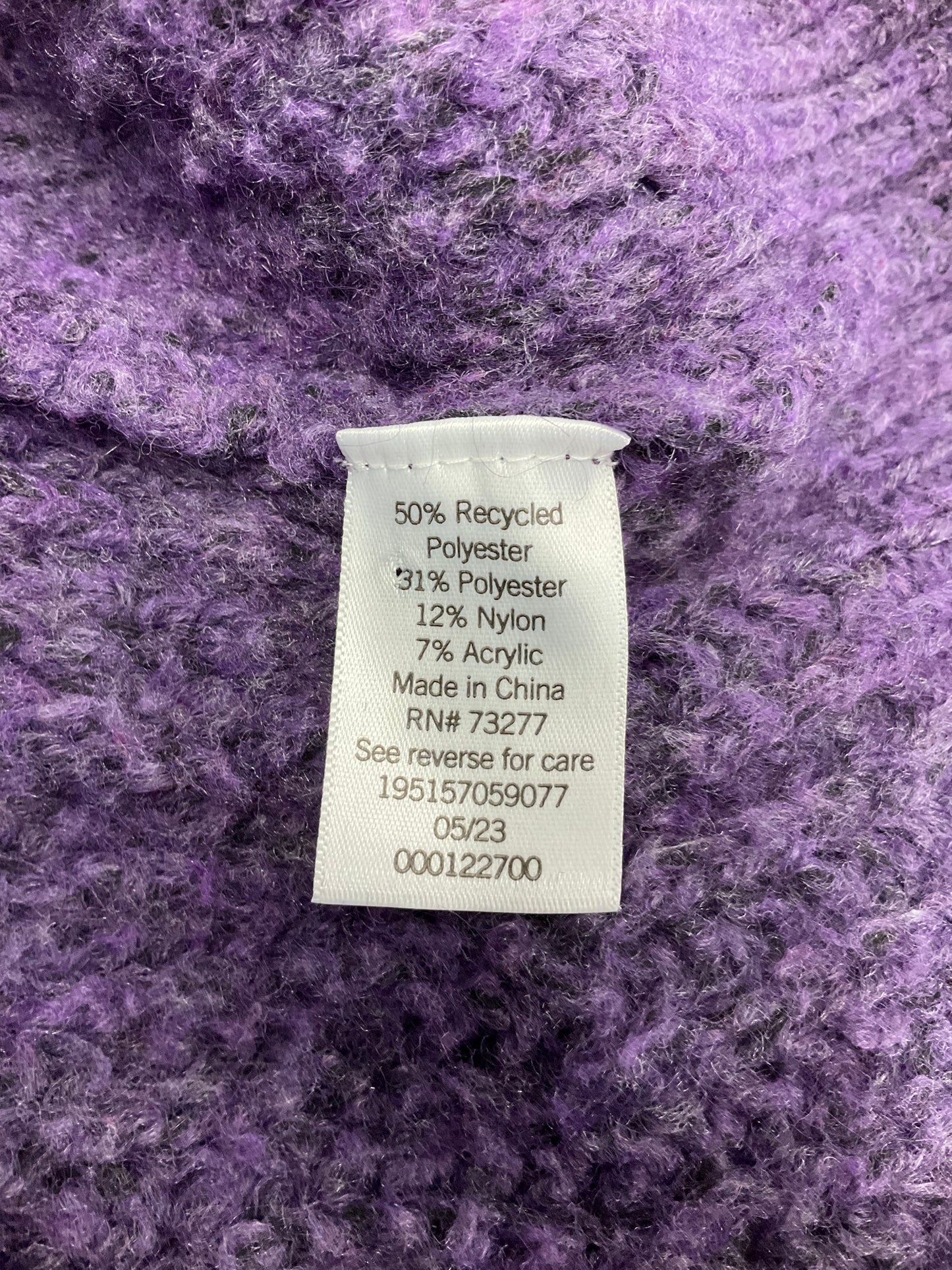 Sweater By Sonoma In Purple, Size: Xl