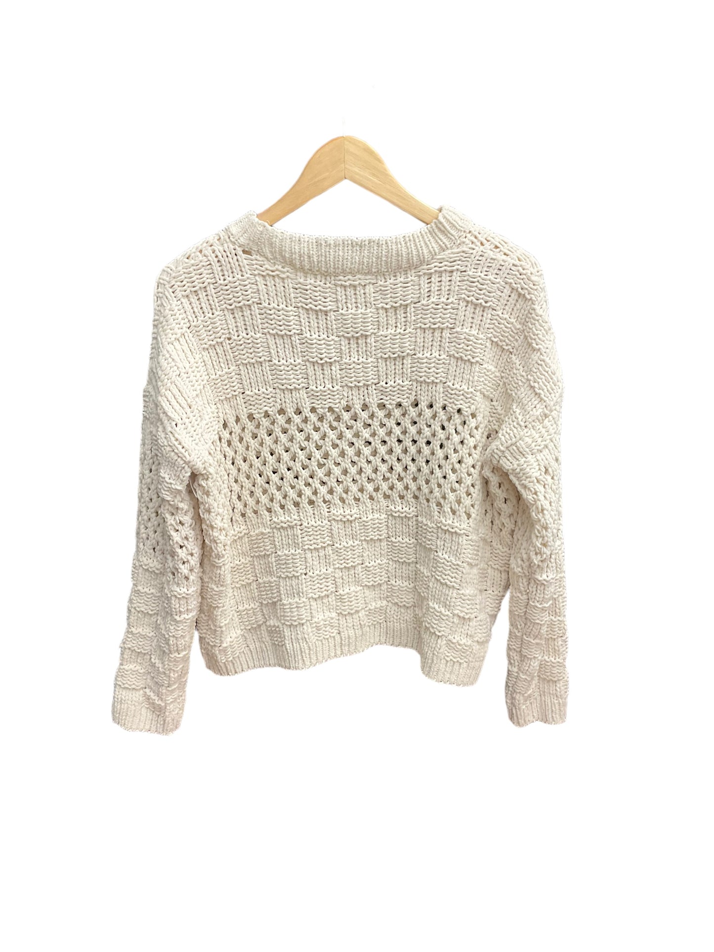 Sweater By Le Lis In Cream, Size: M