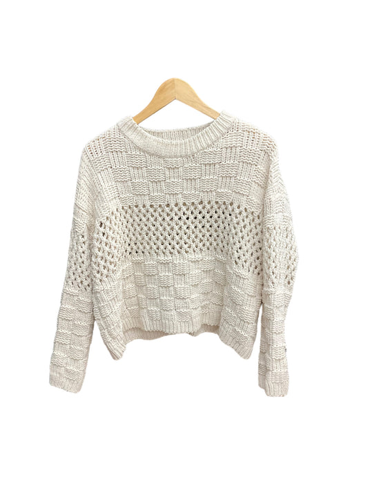 Sweater By Le Lis In Cream, Size: M