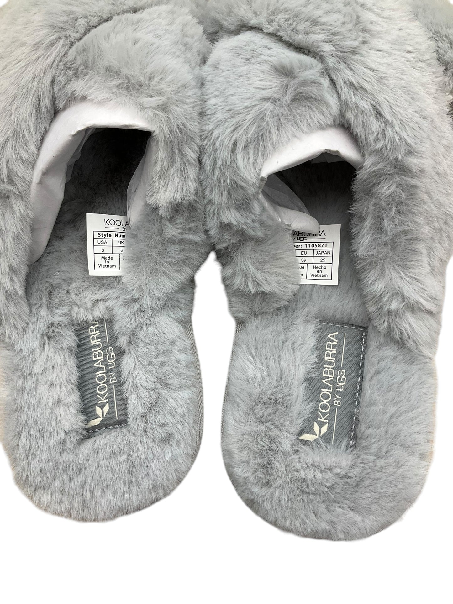 Slippers By Koolaburra By Ugg In Grey, Size: 8