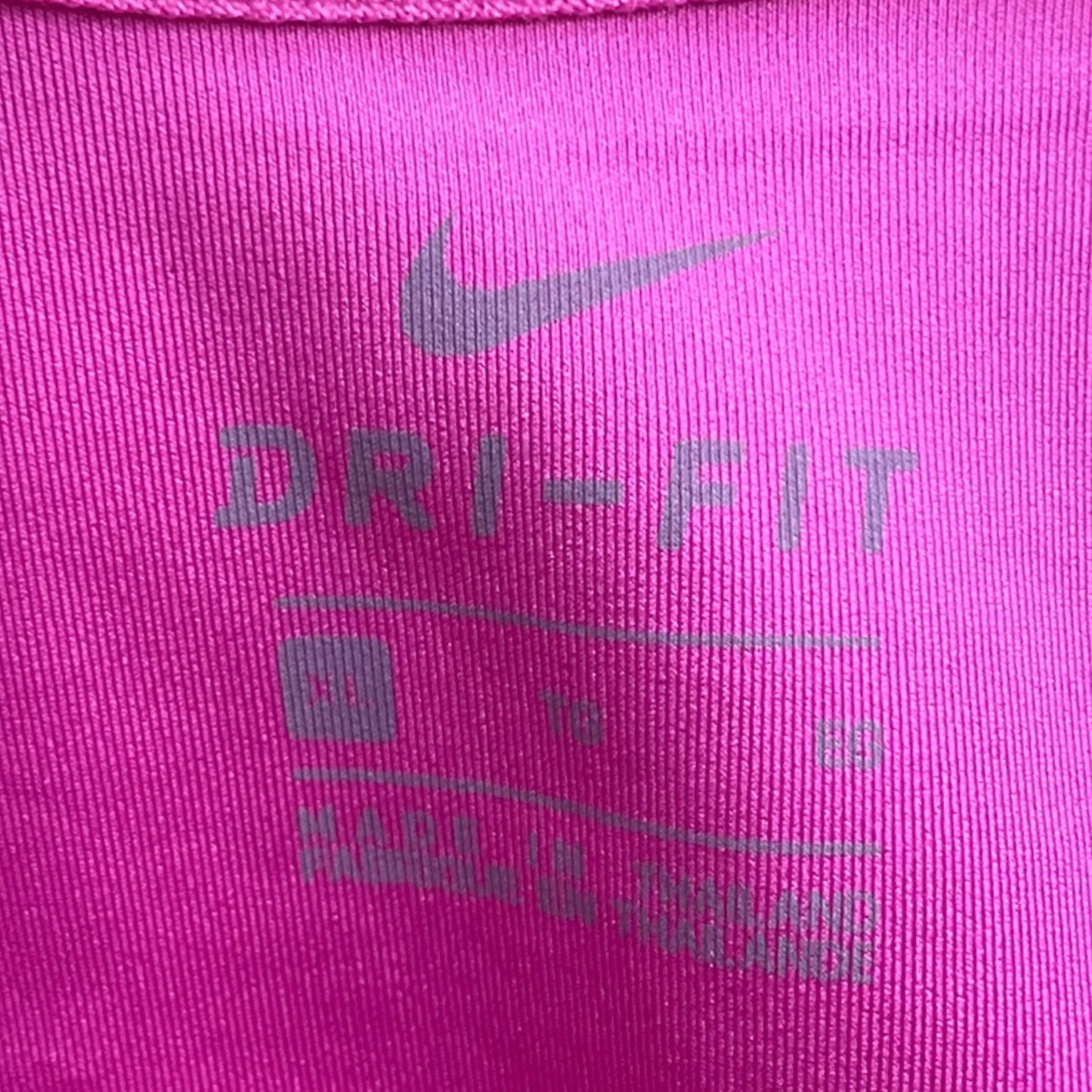 Athletic Tank Top By Nike Apparel In Pink, Size: Xl