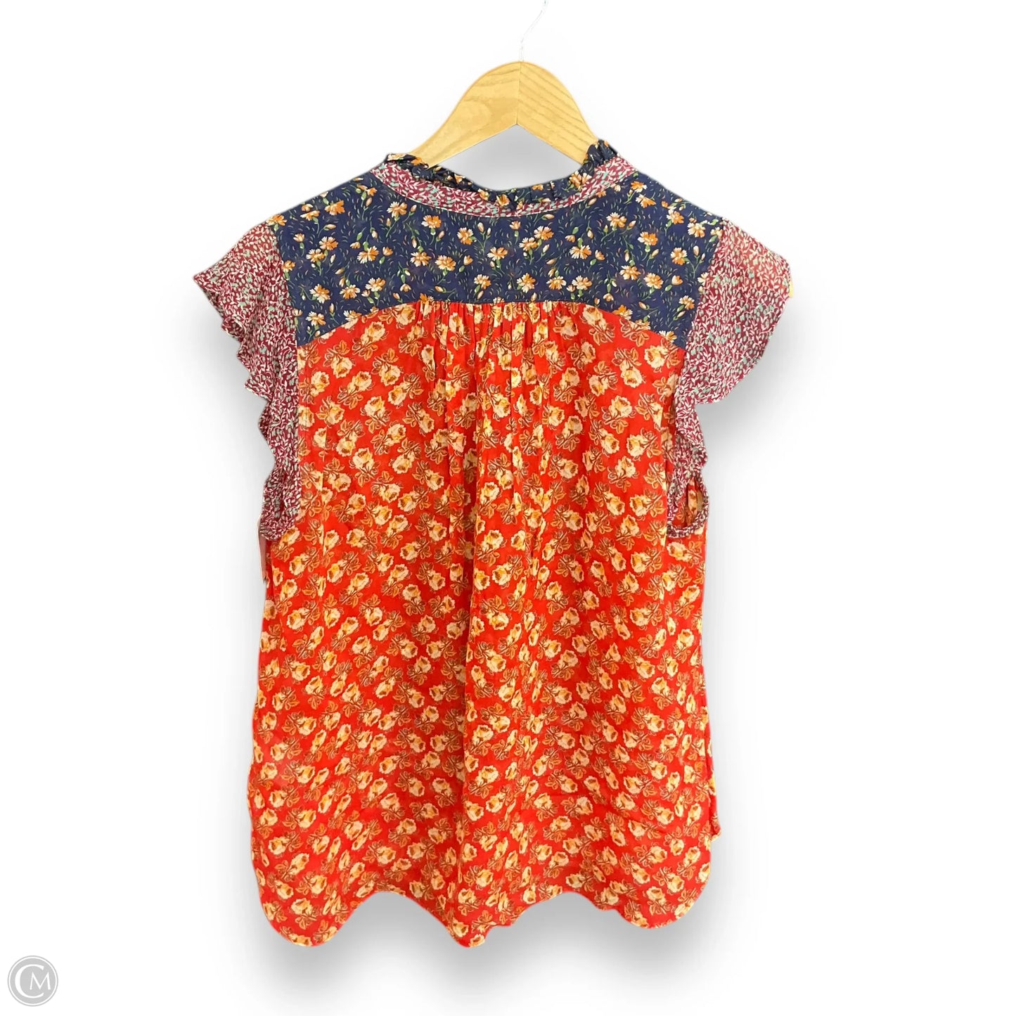 Top Sleeveless By Meadow Rue In Multi-colored, Size: L