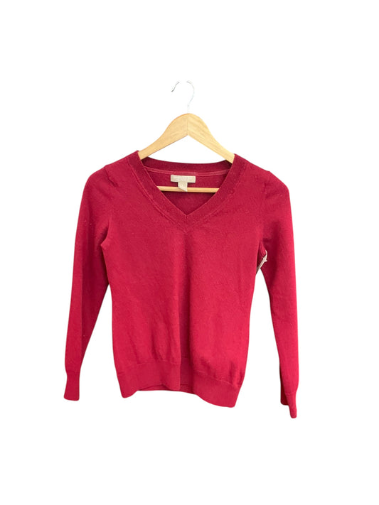 Sweater By Banana Republic In Red, Size: S