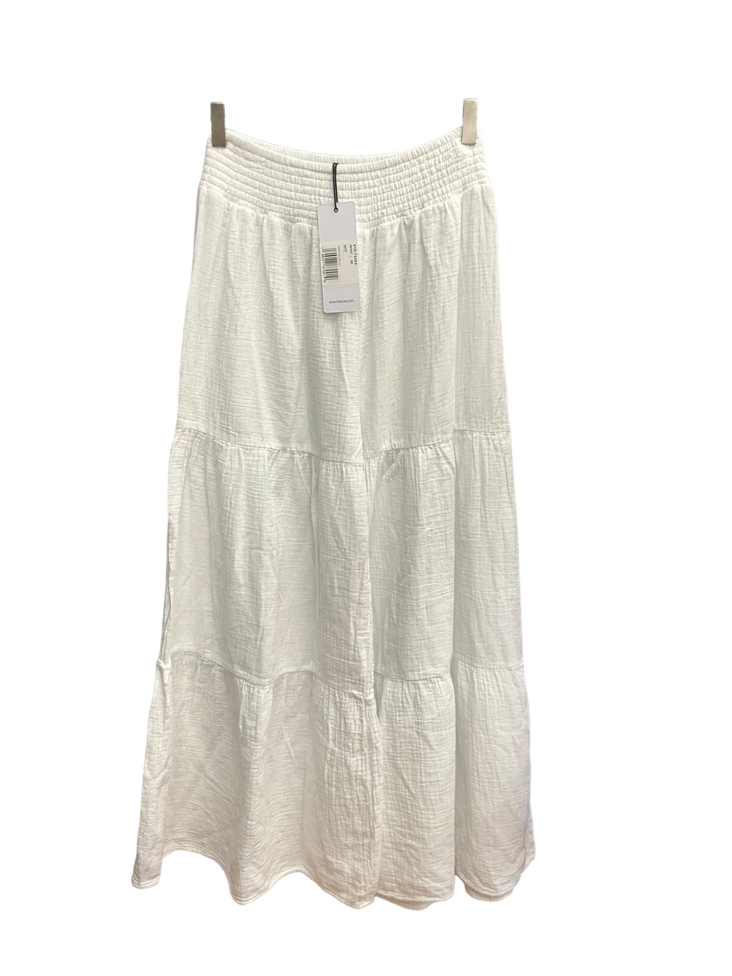 White Pants Wide Leg Bobi, Size 8