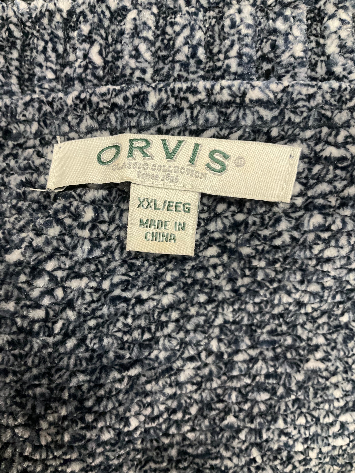 Blue Sweater Orvis, Size Xxl