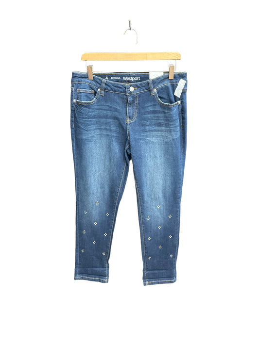 Jeans Boyfriend By Westport In Blue Denim, Size: 4