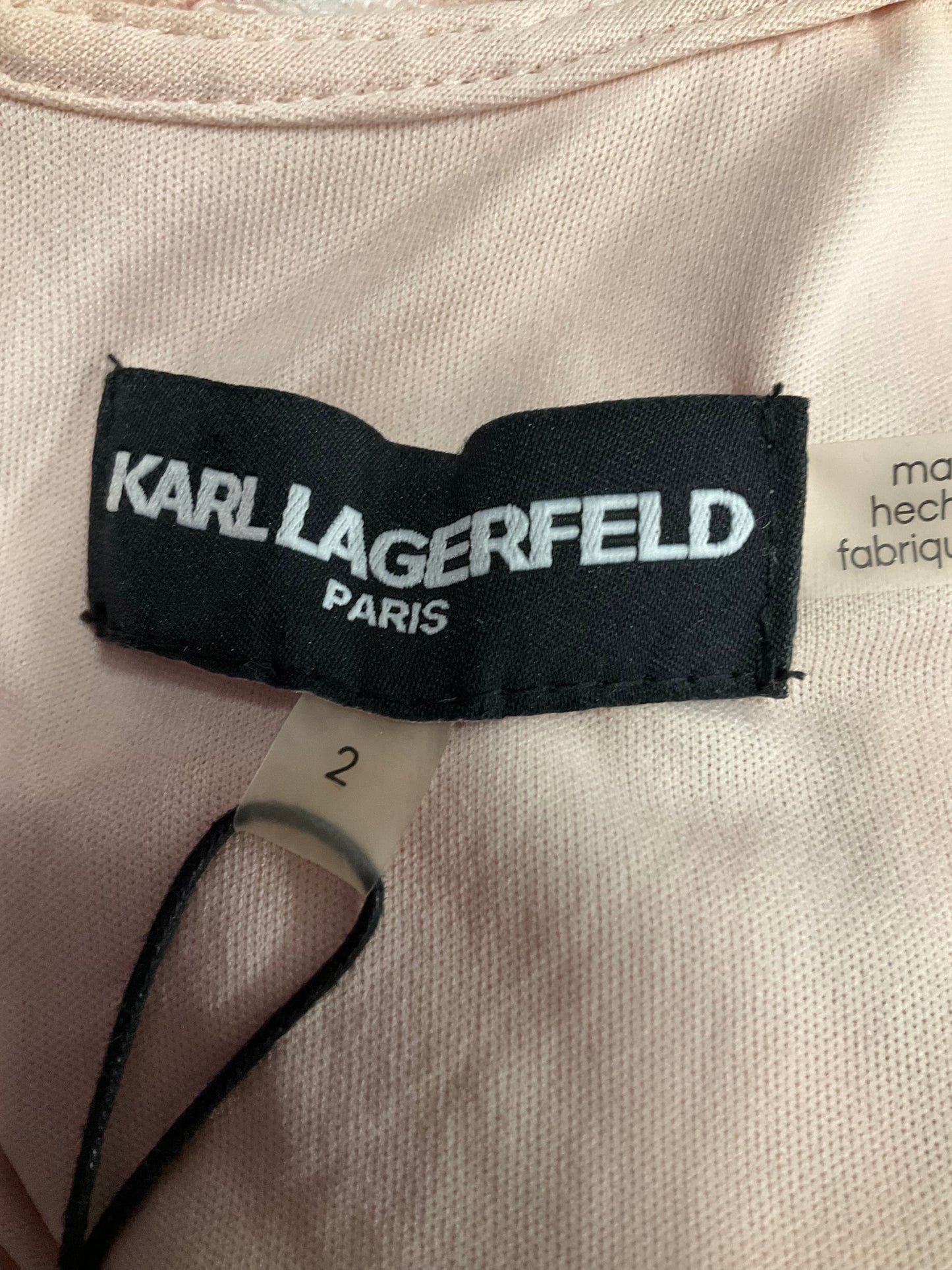 Dress Party Midi By Karl Lagerfeld  Size: Xs