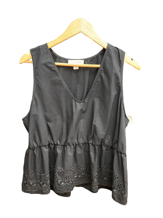 Black Top Sleeveless Treasure And Bond, Size Xl