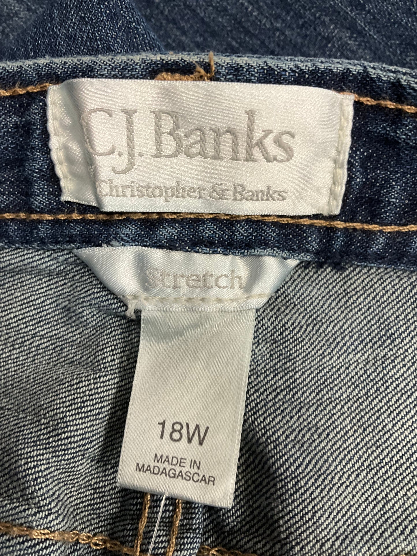 Jeans Straight By Cj Banks  Size: 18