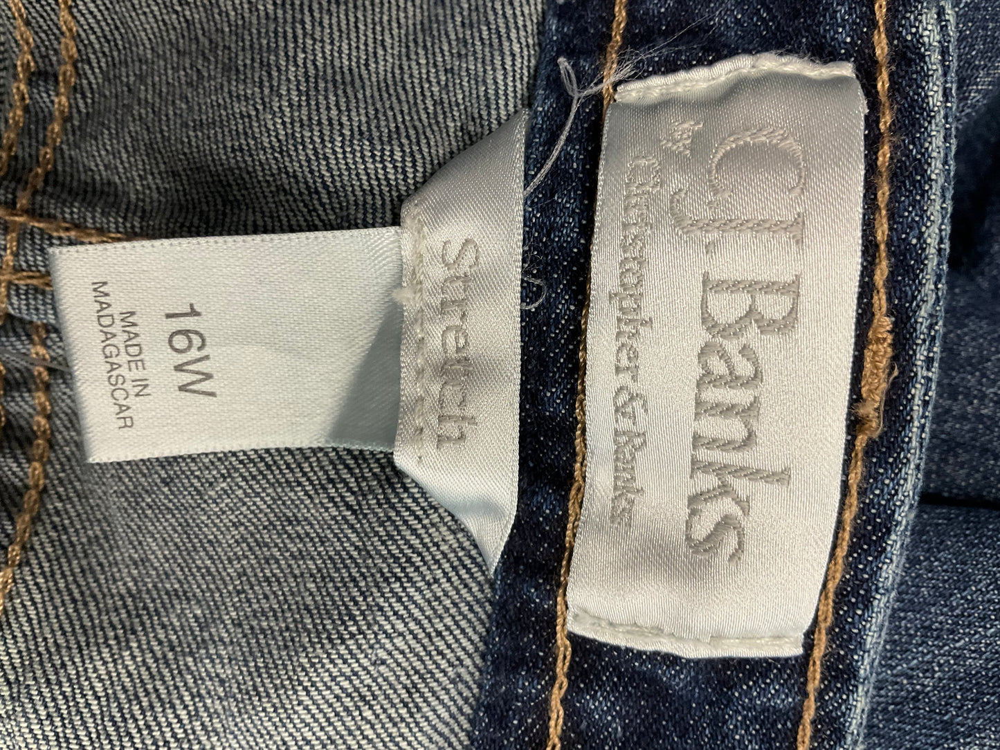 Jeans Straight By Cj Banks  Size: 16