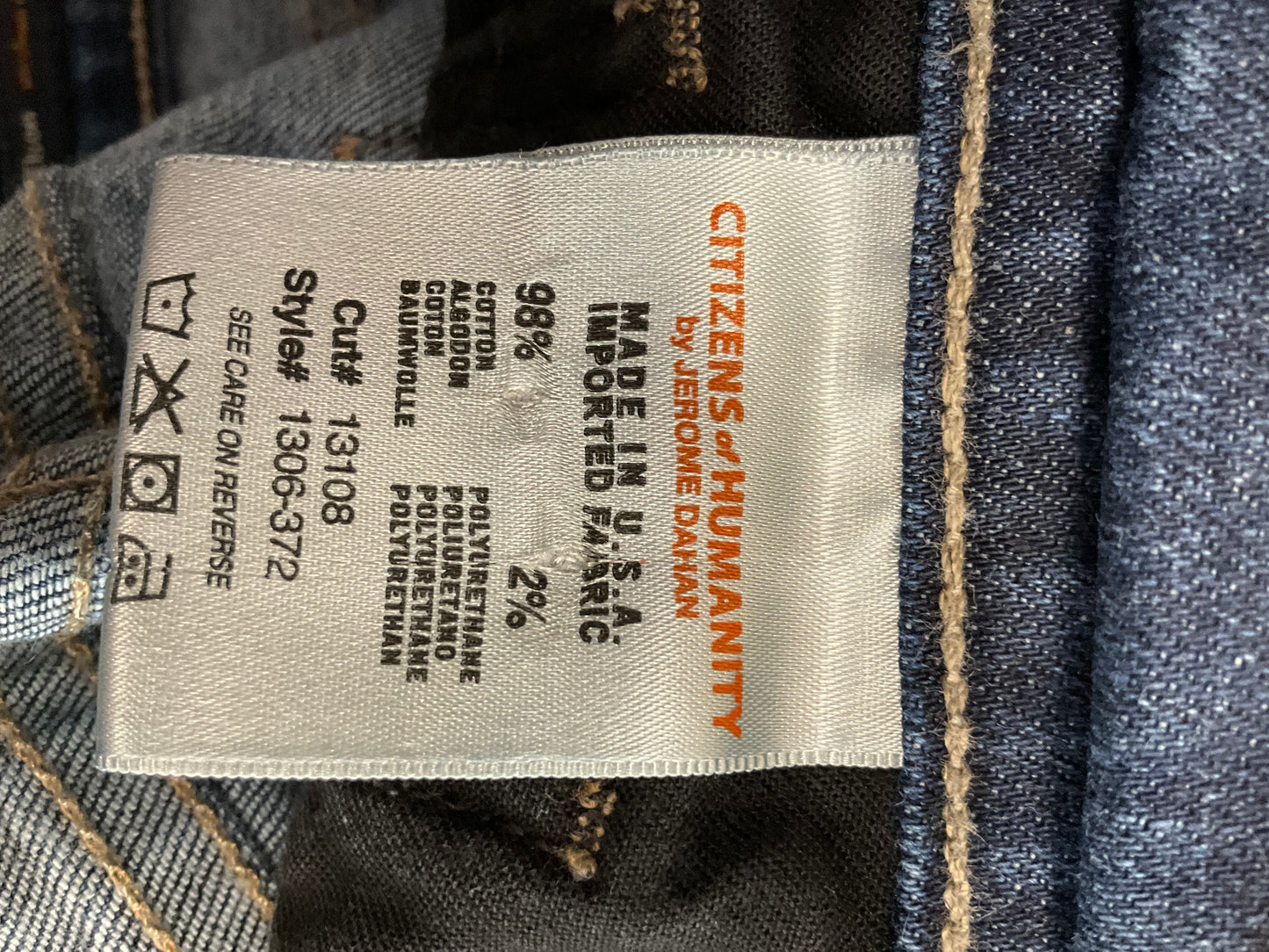 Jeans Straight By Citizens Of Humanity  Size: 0