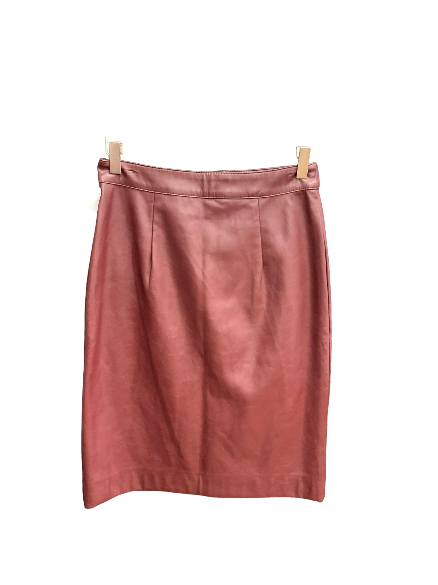 Skirt Designer By Clothes Mentor In Red, Size: 4