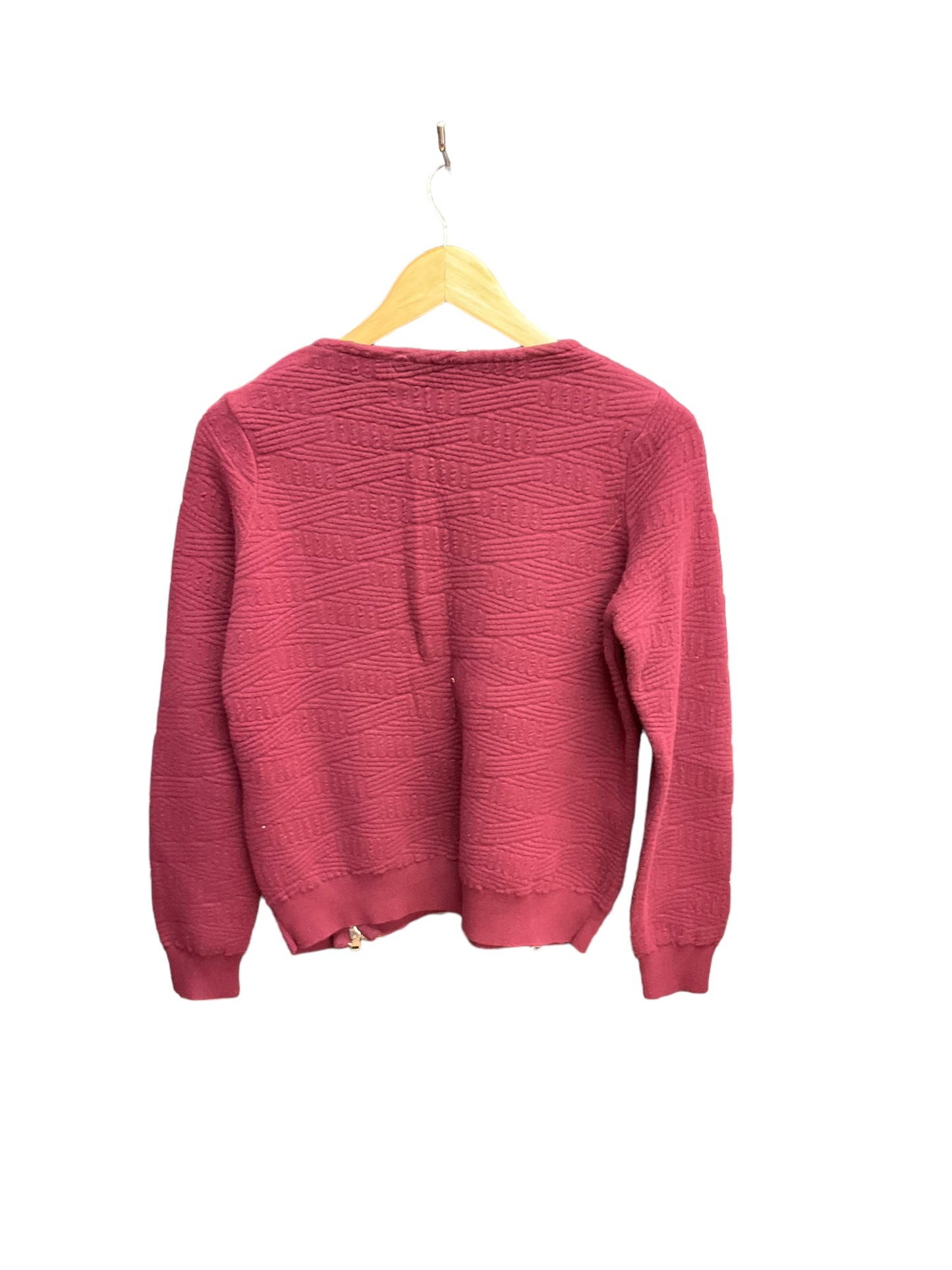 Top Long Sleeve By Moth In Red, Size: S