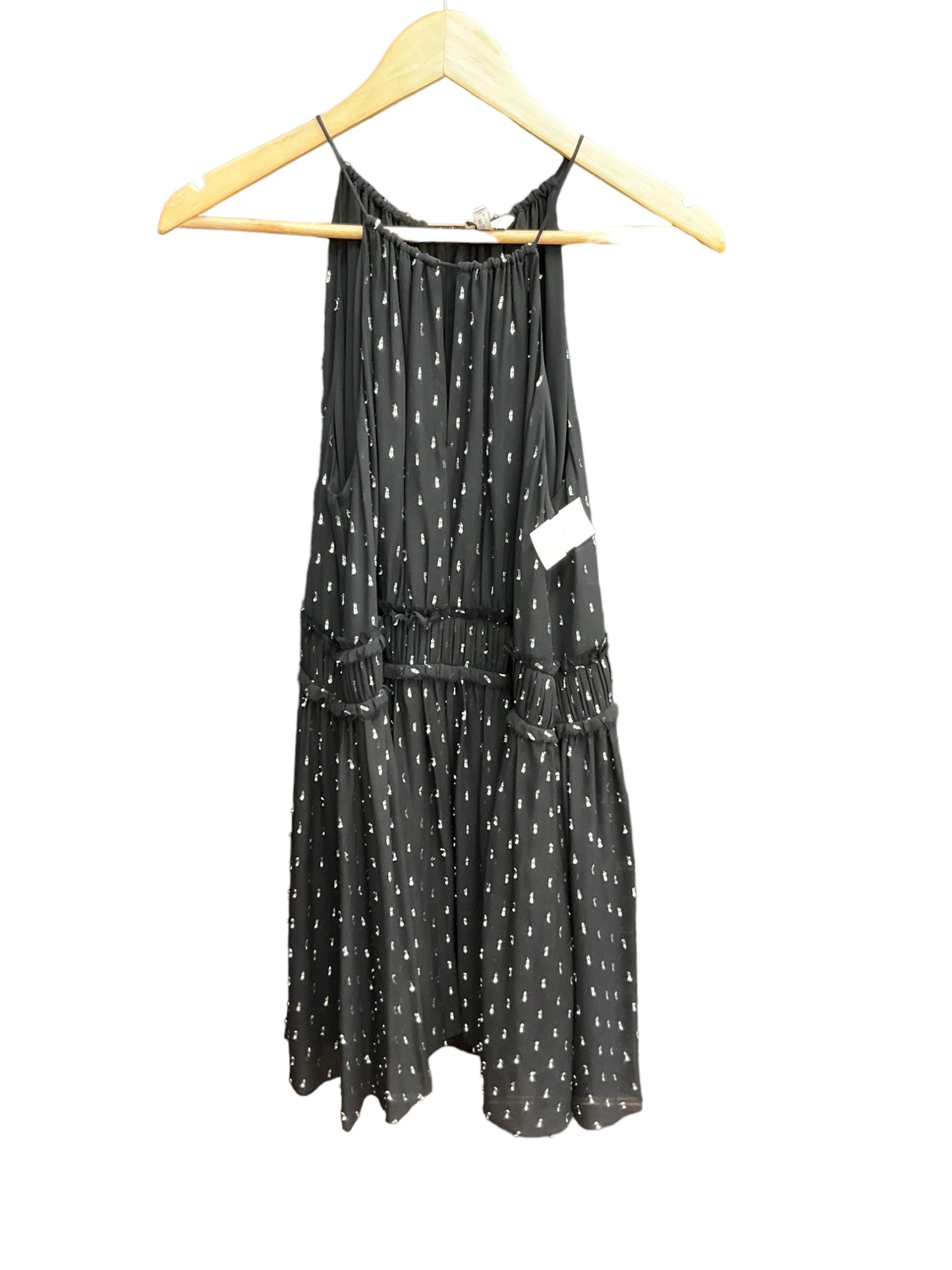 Black & Silver Dress Casual Short Joie, Size S