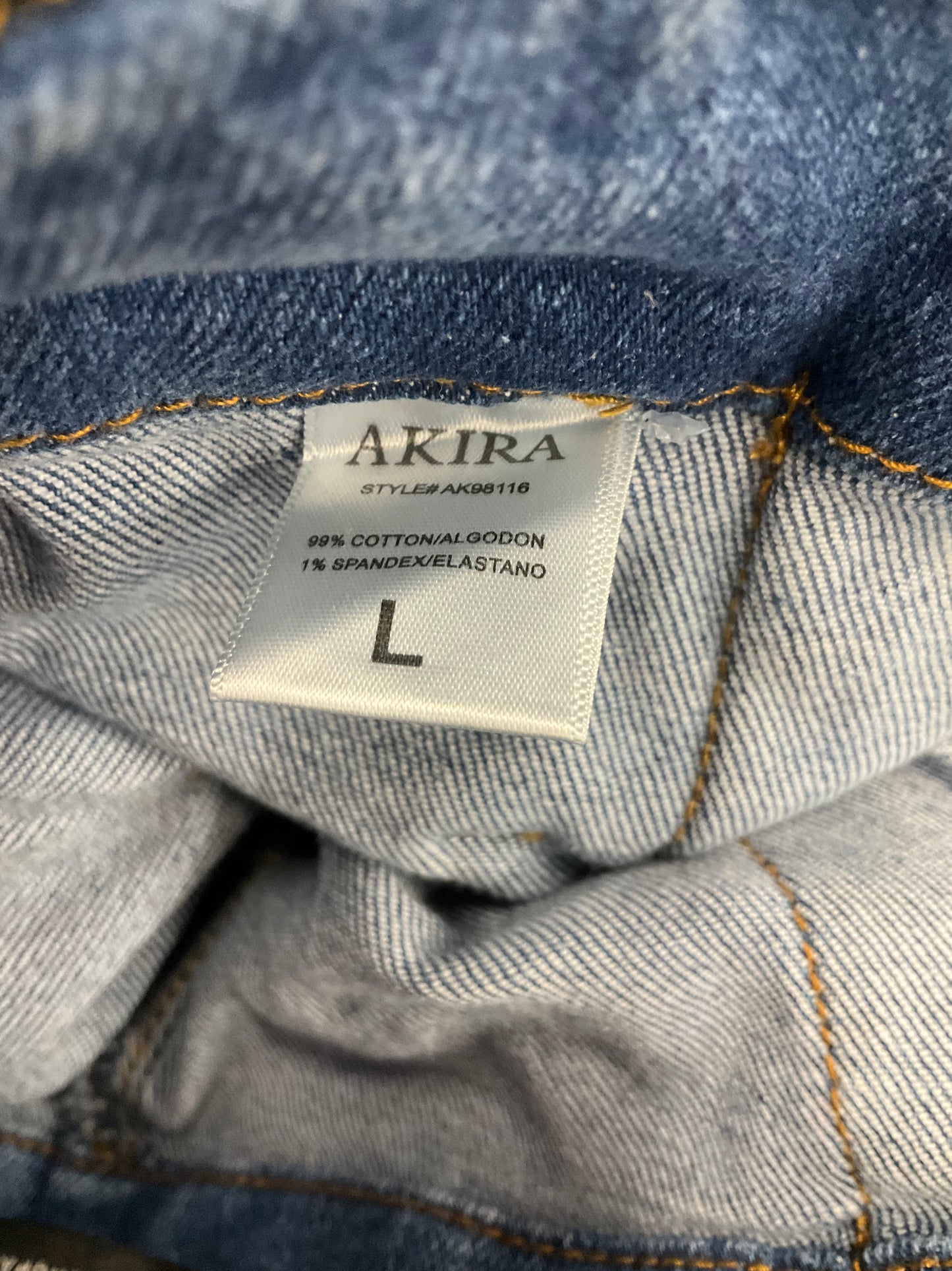 Jeans Boyfriend By Akira In Blue Denim, Size: 12