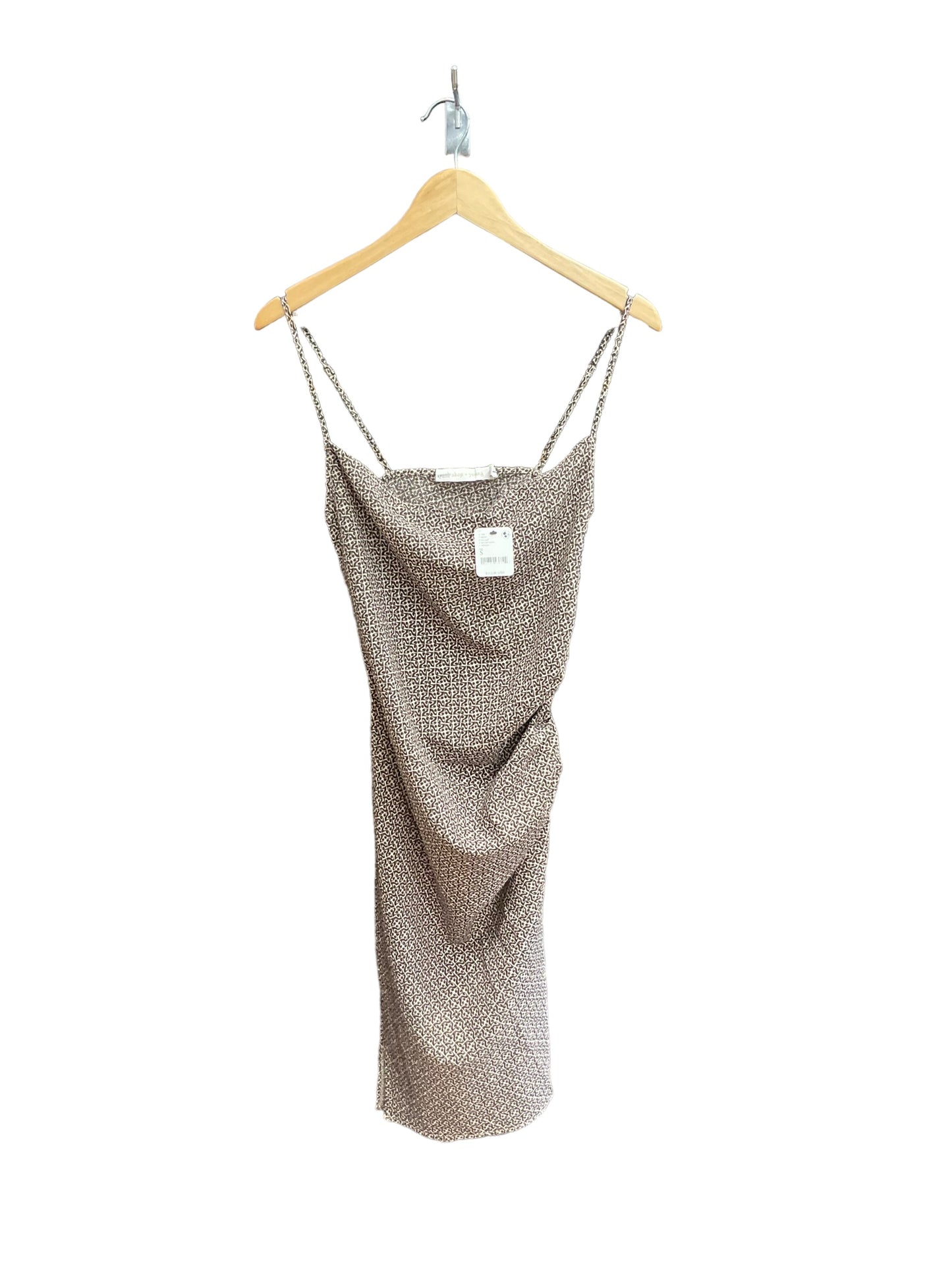 Dress Casual Midi By Bishop + Young In Brown, Size: S