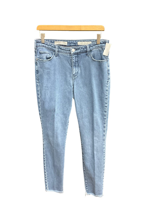 Blue Denim Jeans Skinny Pilcro, Size 10