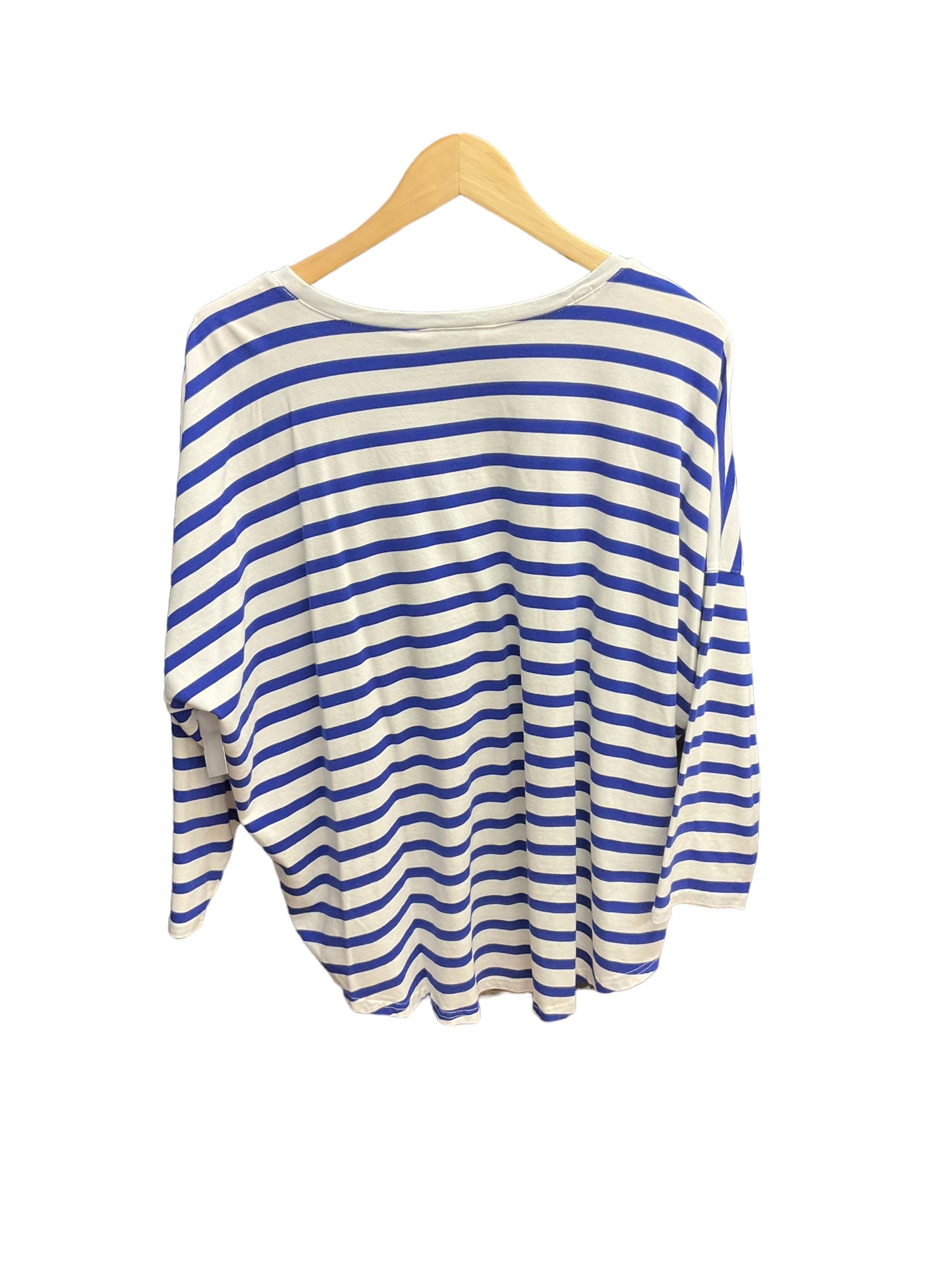 Top Long Sleeve Basic By Vineyard Vines In Striped Pattern, Size: Xxl