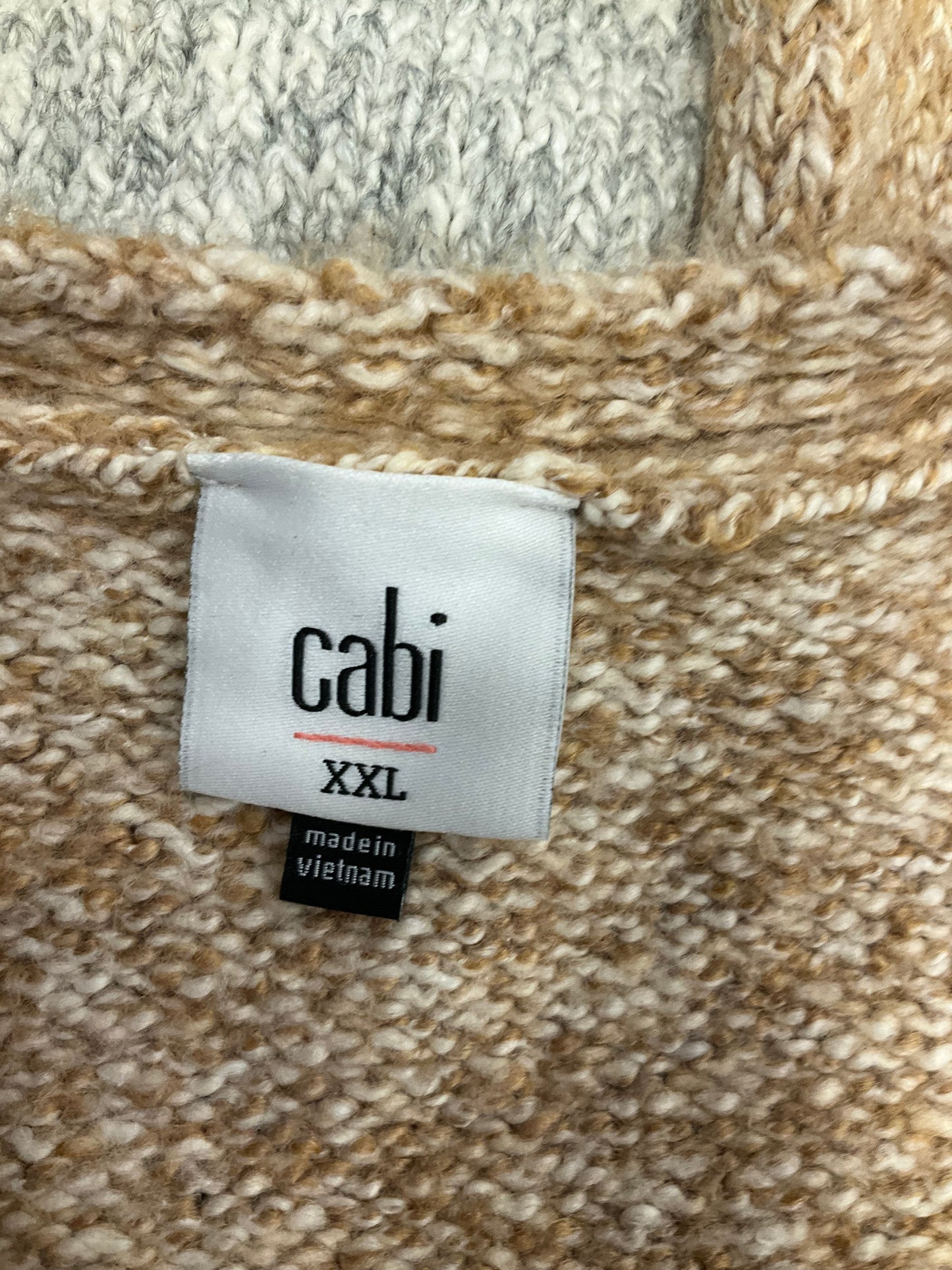 Sweater Cardigan By Cabi In Multi-colored, Size: Xxl