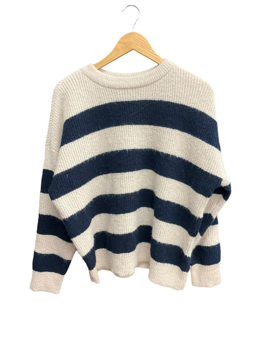 Sweater By Clothes Mentor In Striped Pattern, Size: 1x