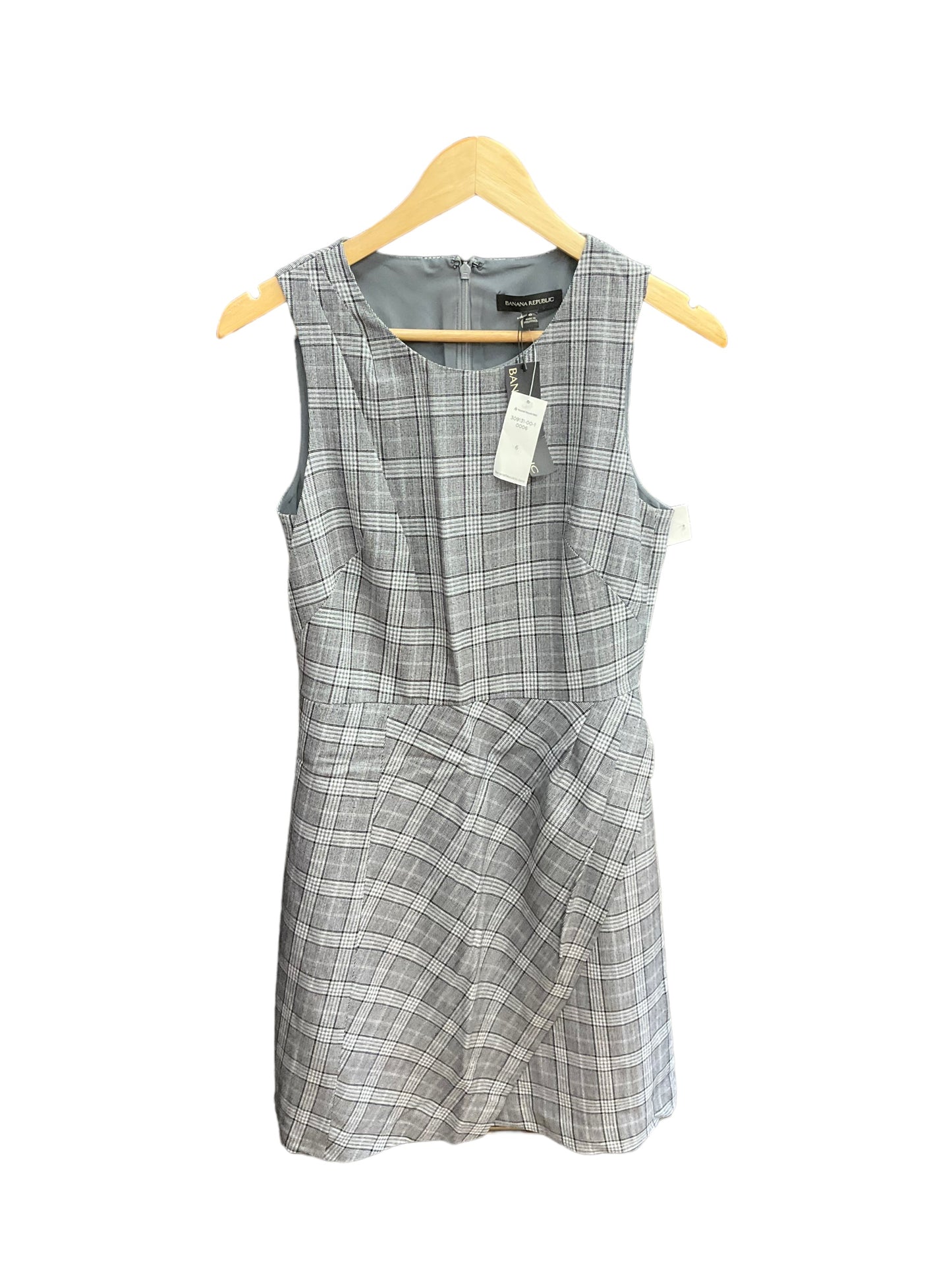 Dress Work By Banana Republic In Plaid Pattern, Size: S