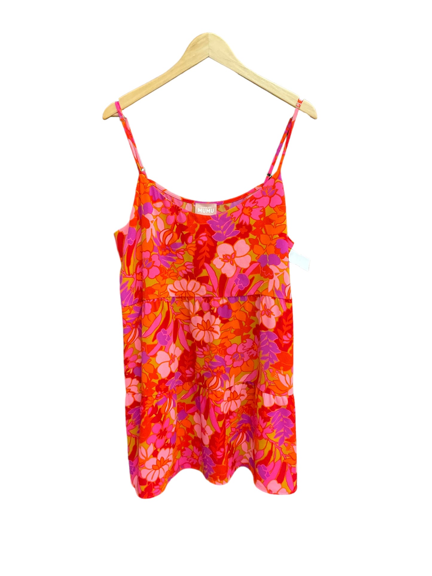 Tunic Sleeveless By Show Me Your Mumu In Tropical Print, Size: Xxl