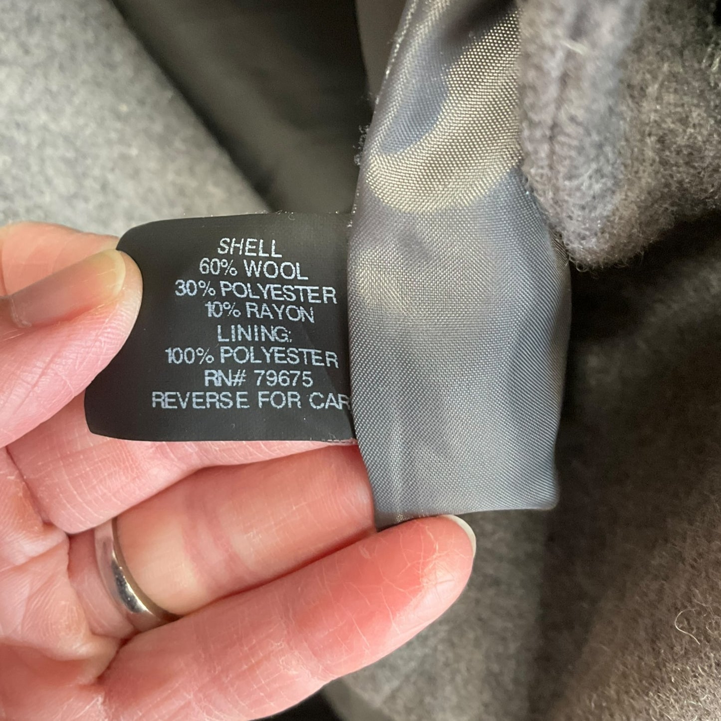 Coat Other By Michael By Michael Kors In Grey, Size: M