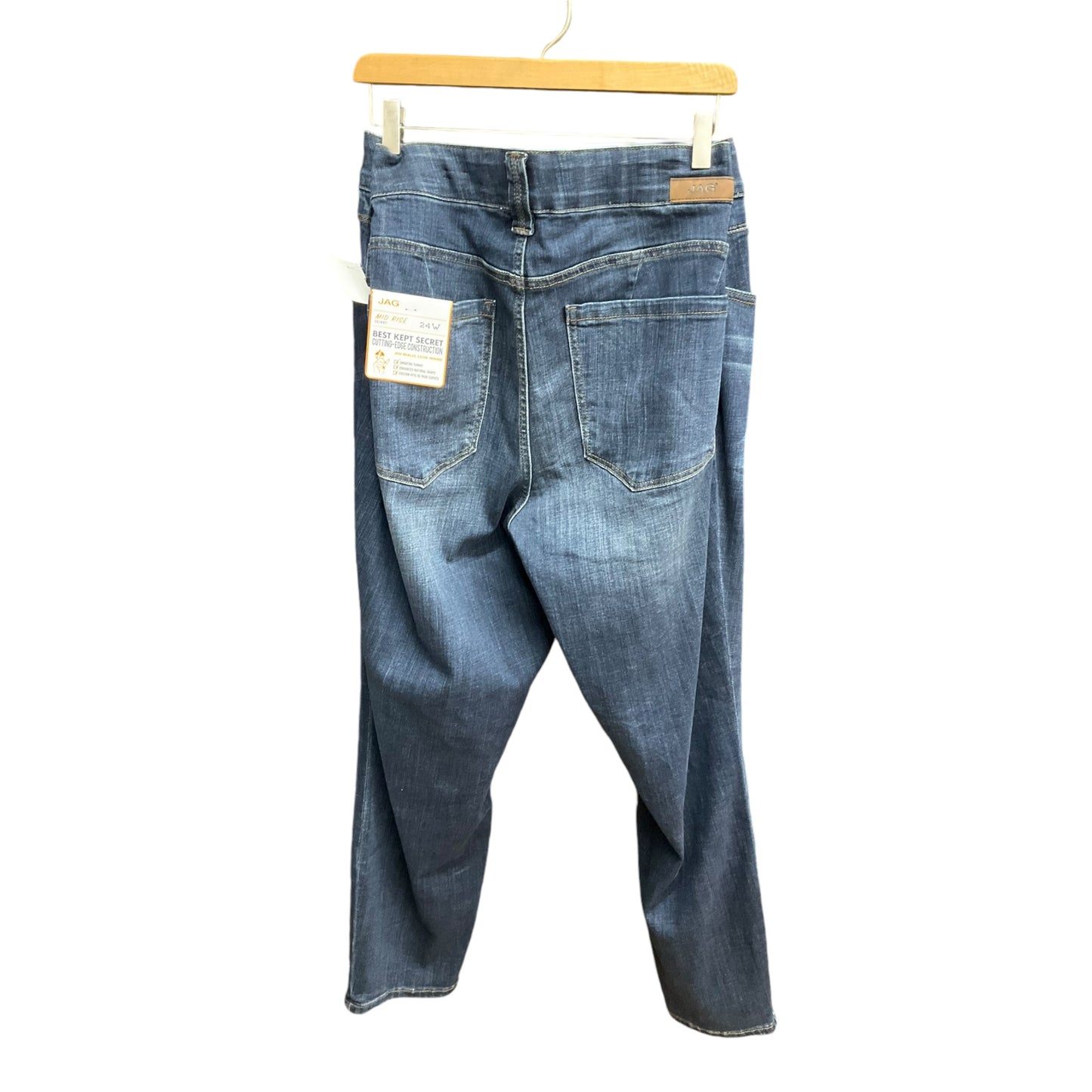 Jeans Skinny By Jag In Blue Denim, Size: 24