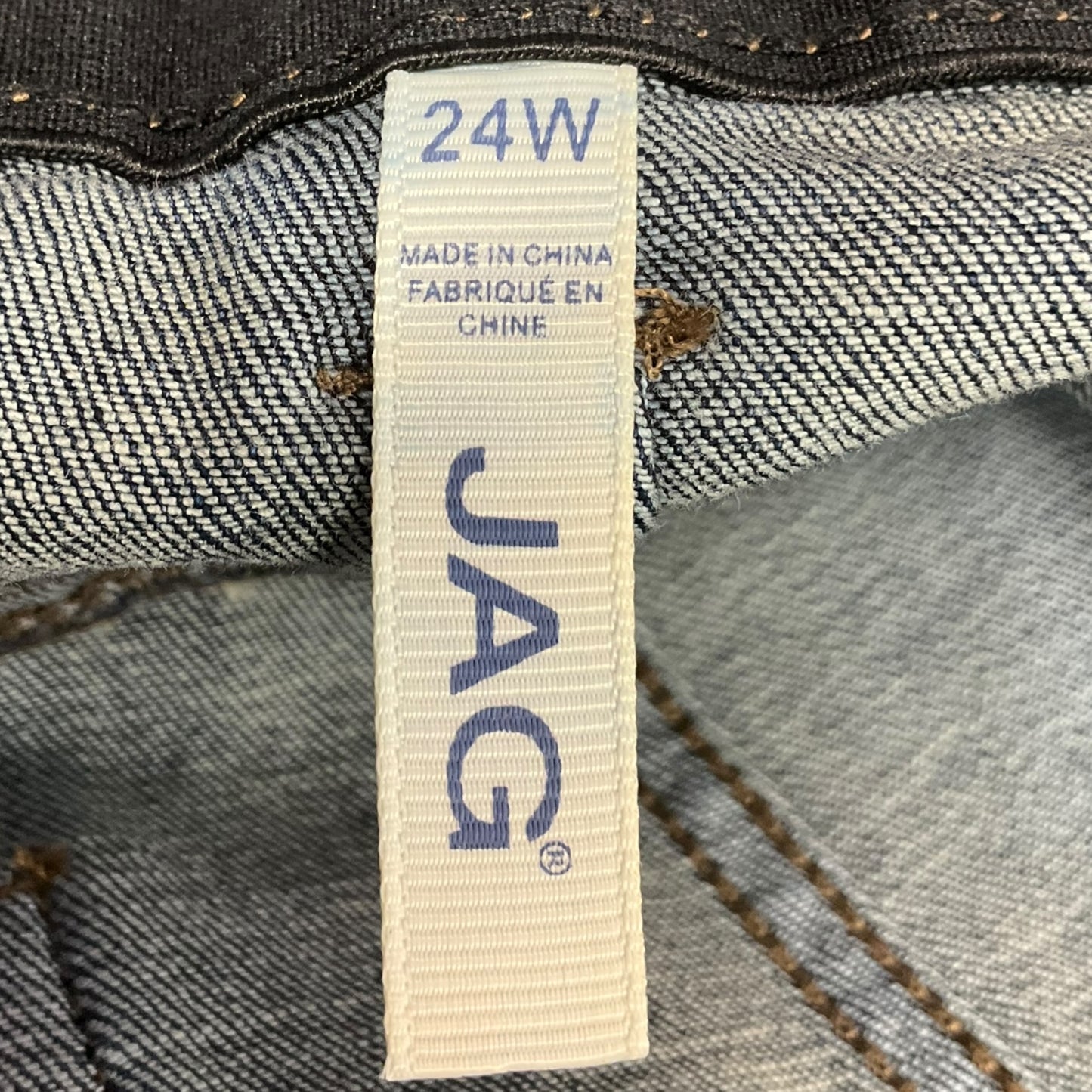 Jeans Skinny By Jag In Blue Denim, Size: 24