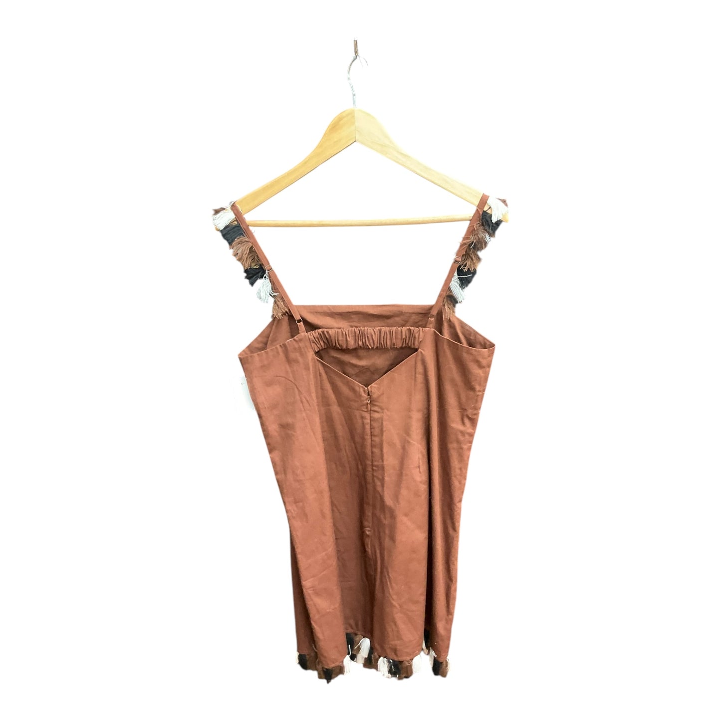 Dress Casual Short By Anthropologie In Brown, Size: M